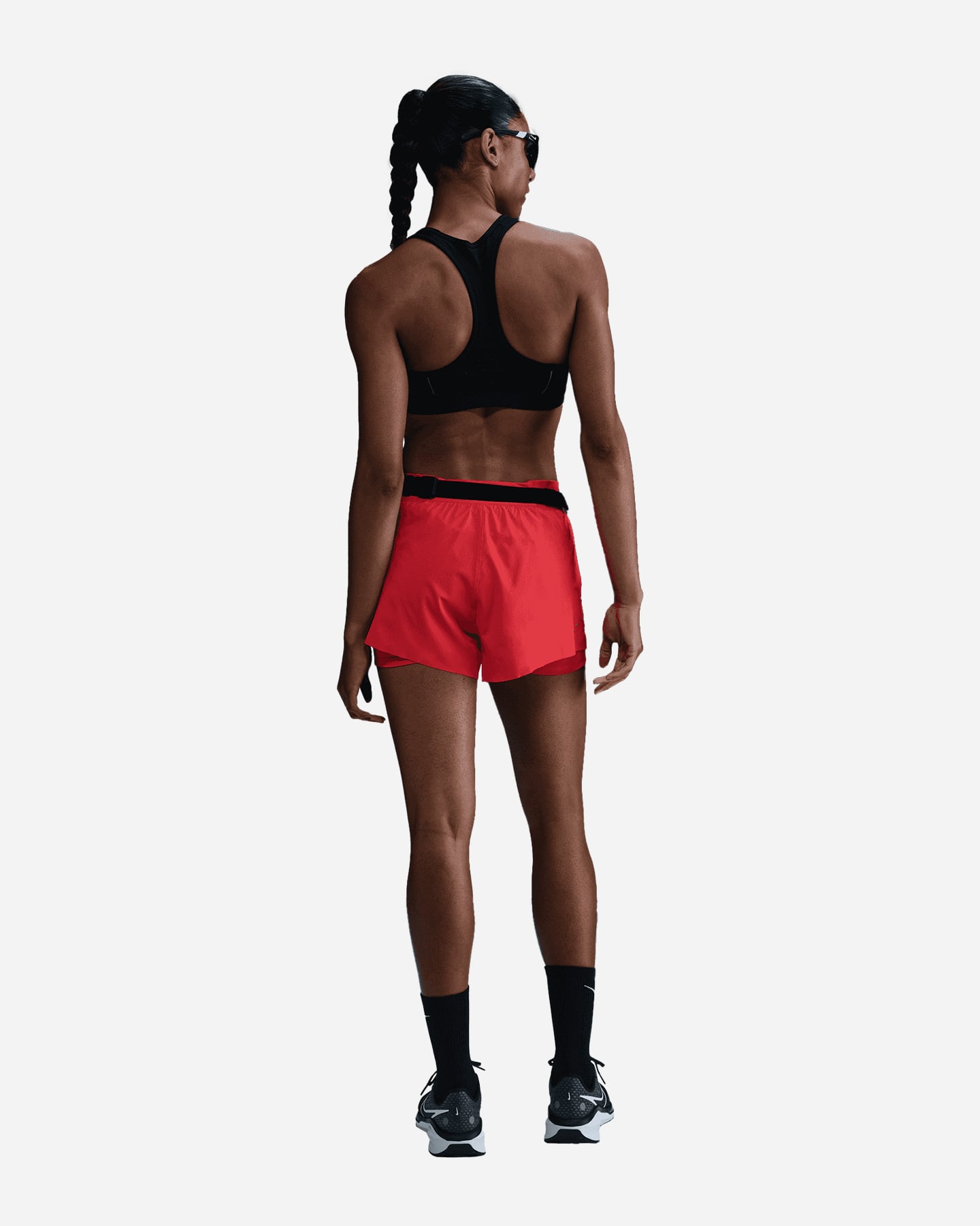Short running NIKE SWIFT DRI FIT 2IN1 W - Rosa - 4 | Cisalfa Sport