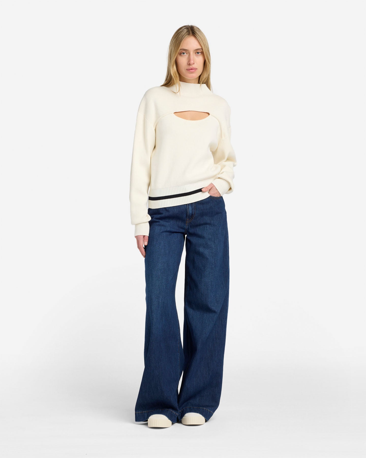 Maglione FILA CONTEMPORARY STREET STYLE W - Bianco - 4 | Cisalfa Sport