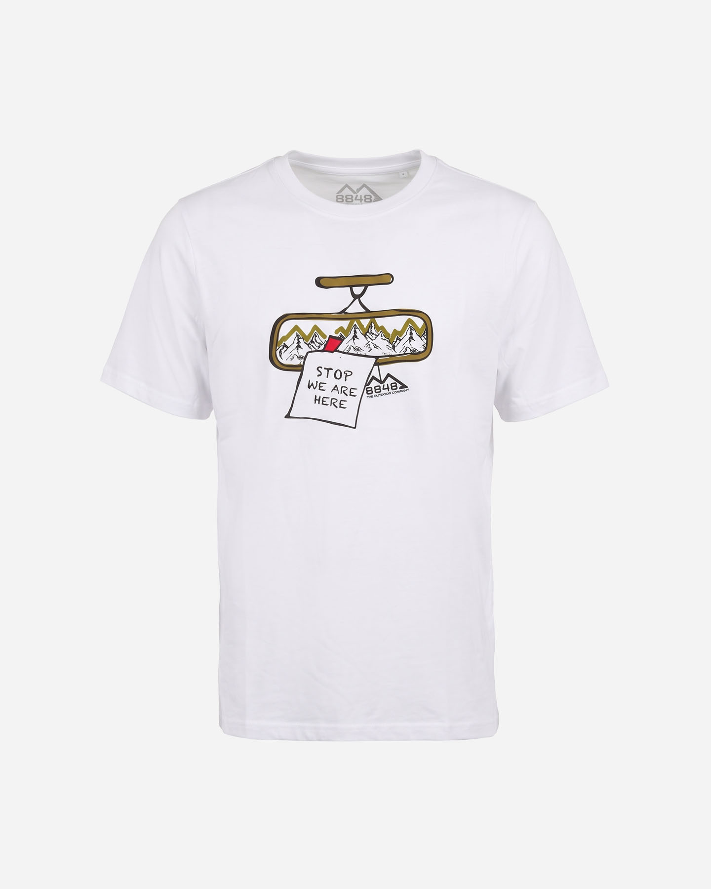 T-shirt 8848 ESSENTIAL M - Bianco - 0 | Cisalfa Sport