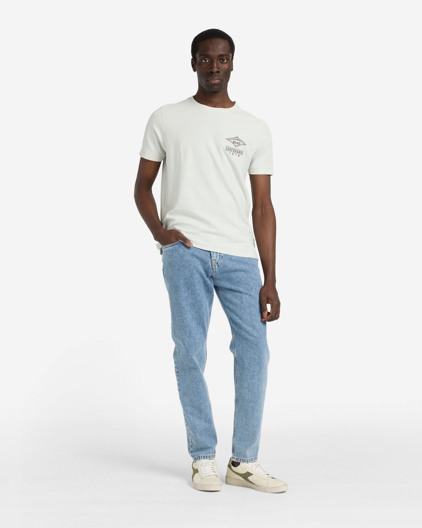 T-shirt BEAR WAVES AFTER WAVES M - Verde - 4 | Cisalfa Sport