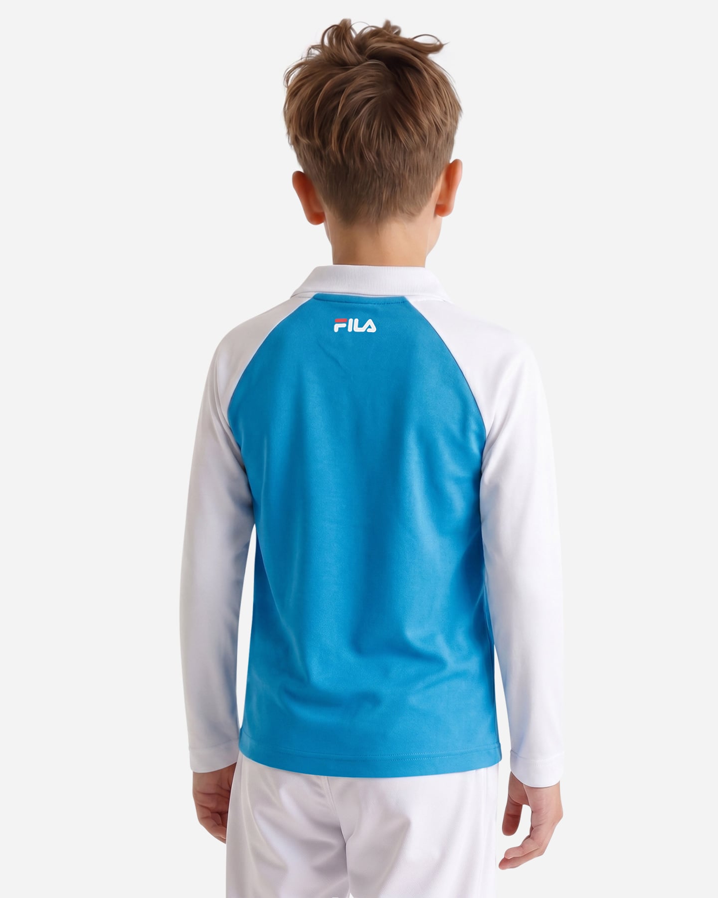 T-shirt FILA INERLOCK RAGLAN JR - Azzurro - 3 | Cisalfa Sport