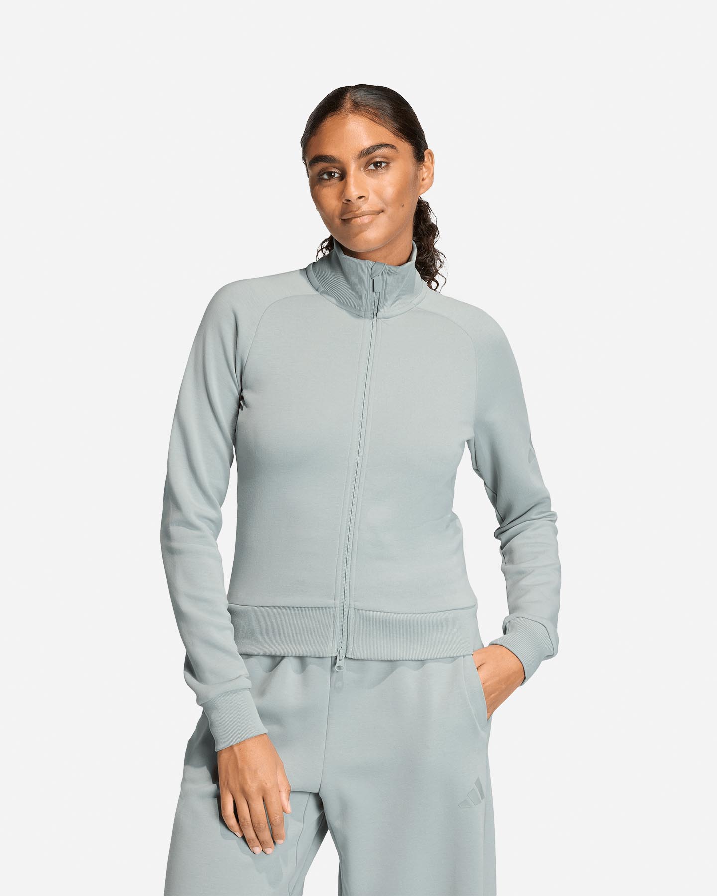 Felpa ADIDAS SOFT LUX W - Azzurro - 1 | Cisalfa Sport