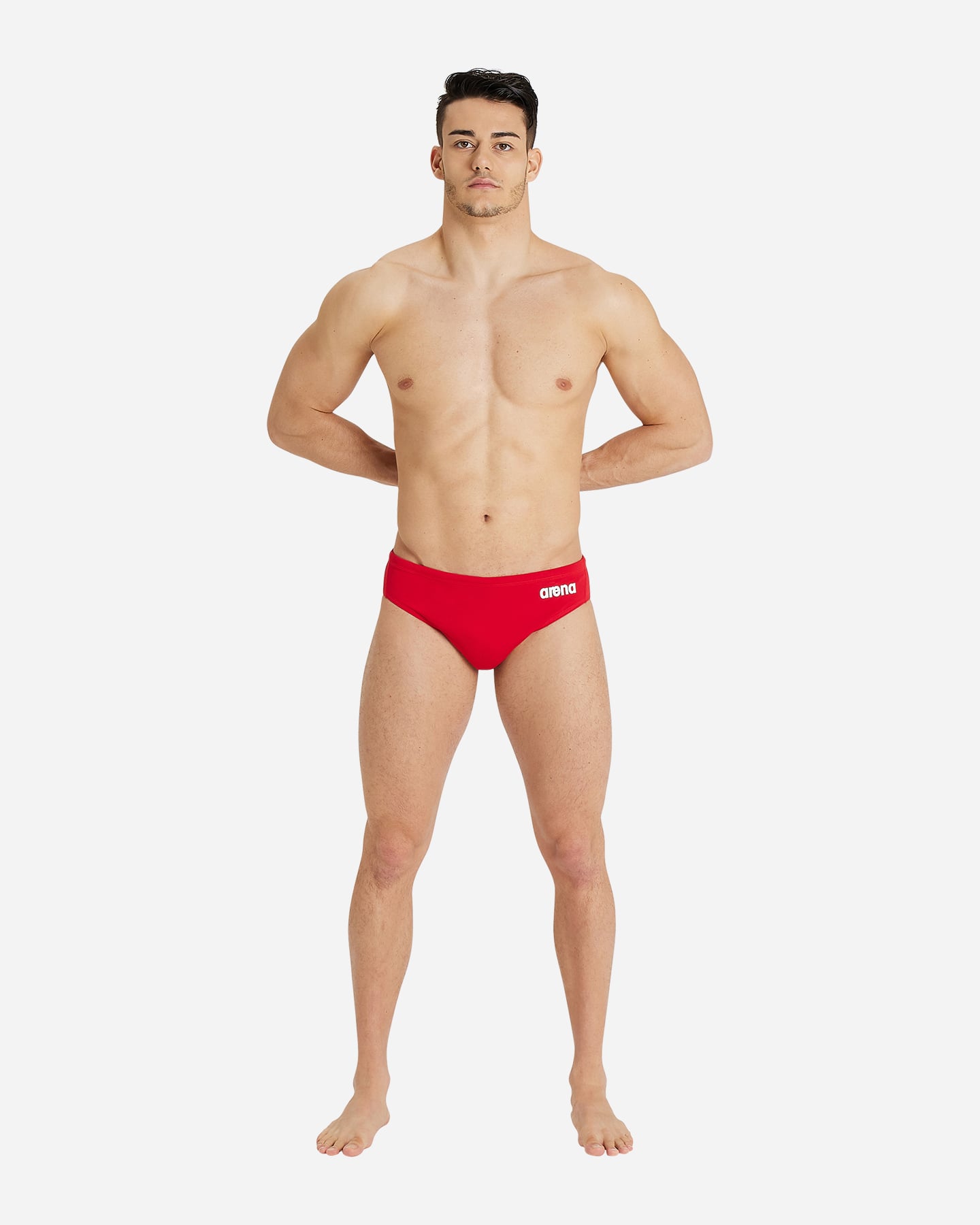 Slip piscina ARENA PALLANUOTO WATERPOLO M - Rosso - 2 | Cisalfa Sport
