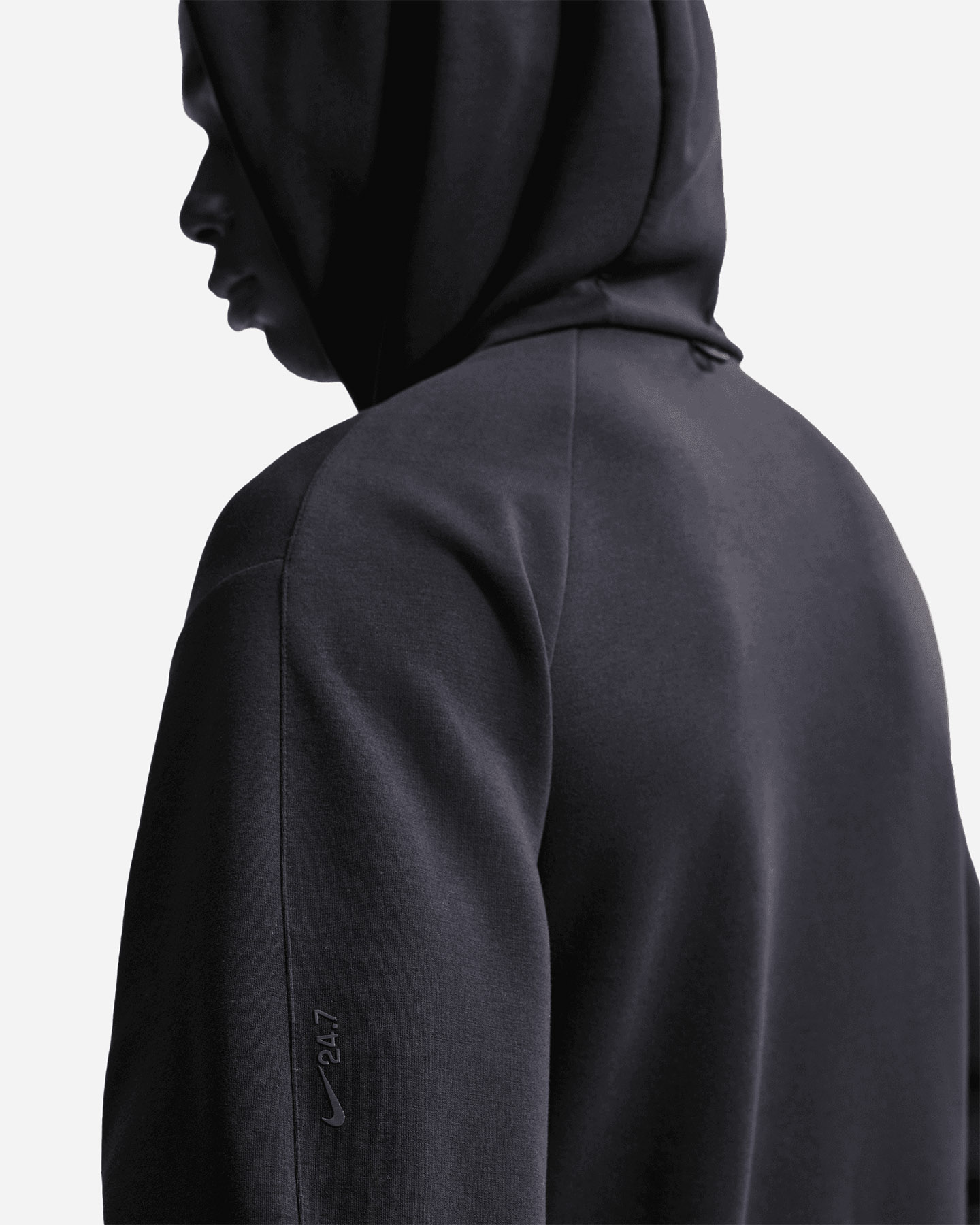 Felpa NIKE DRI FIT 24/7 M - Nero - 3 | Cisalfa Sport