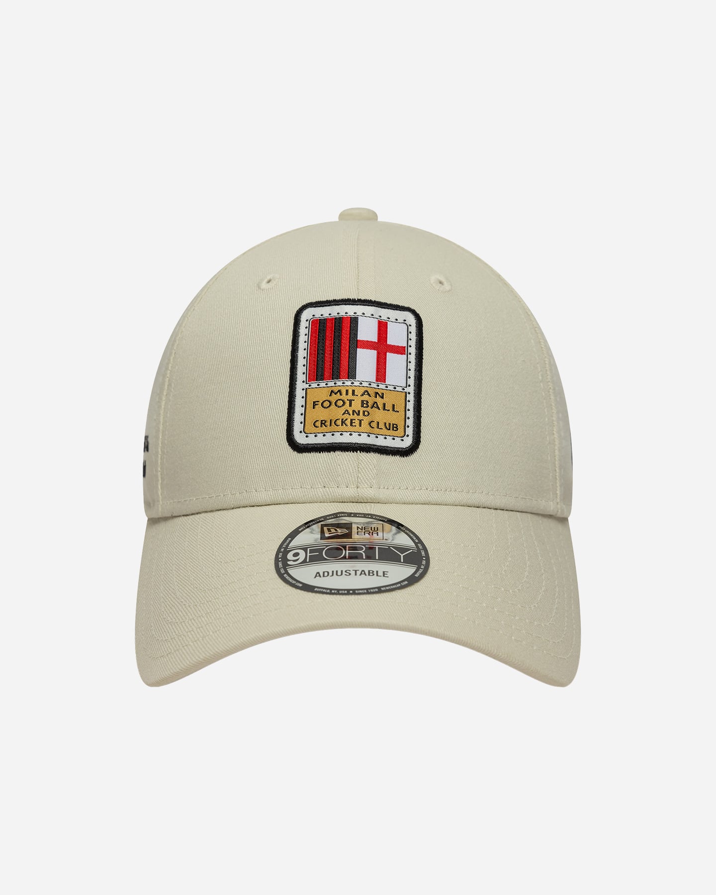 Accessorio calcio ufficiale NEW ERA 9FORTY AC MILAN M - Beige - 4 | Cisalfa Sport