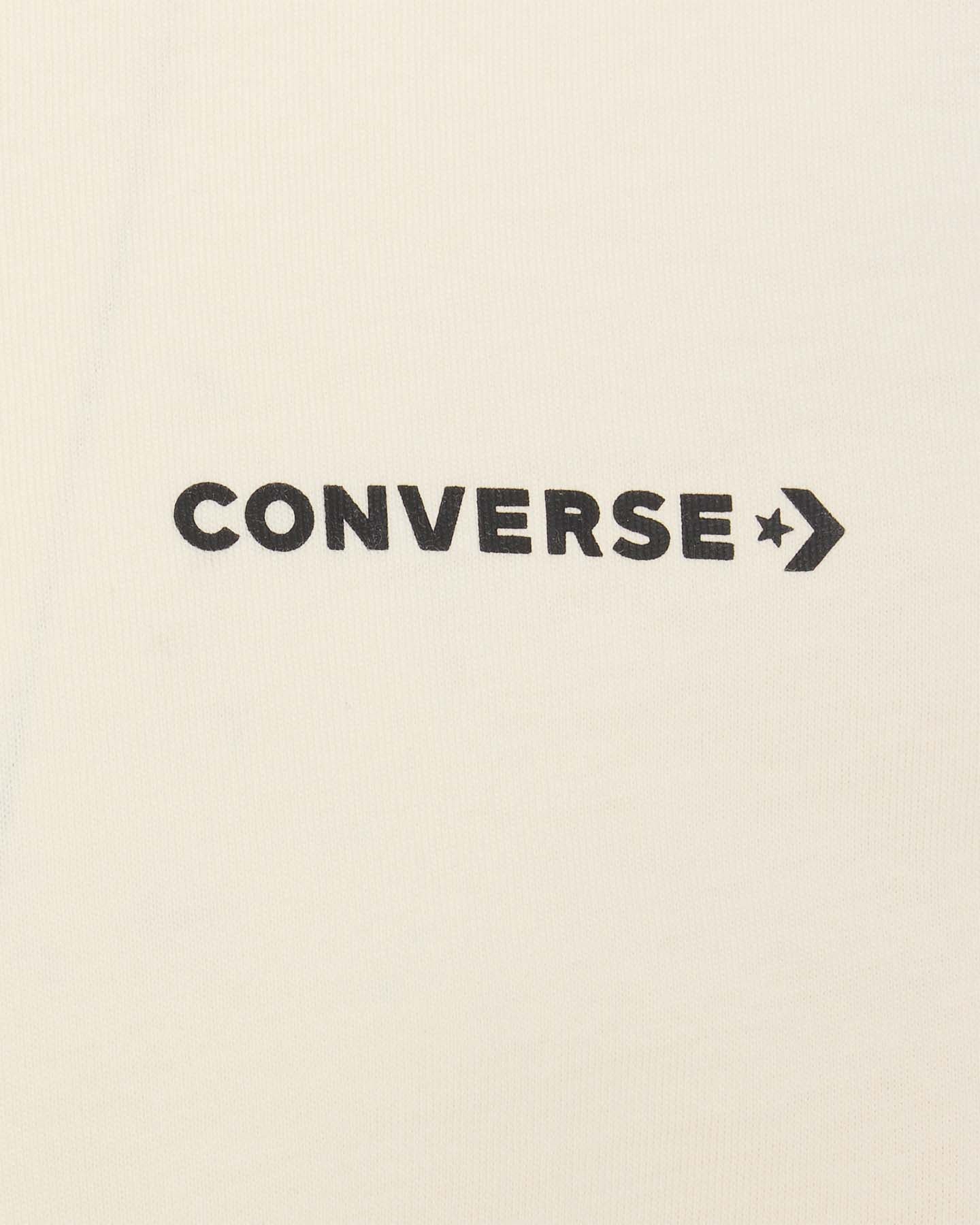 T-shirt CONVERSE BACK LOGO GRAPHIC M - Beige - 2 | Cisalfa Sport