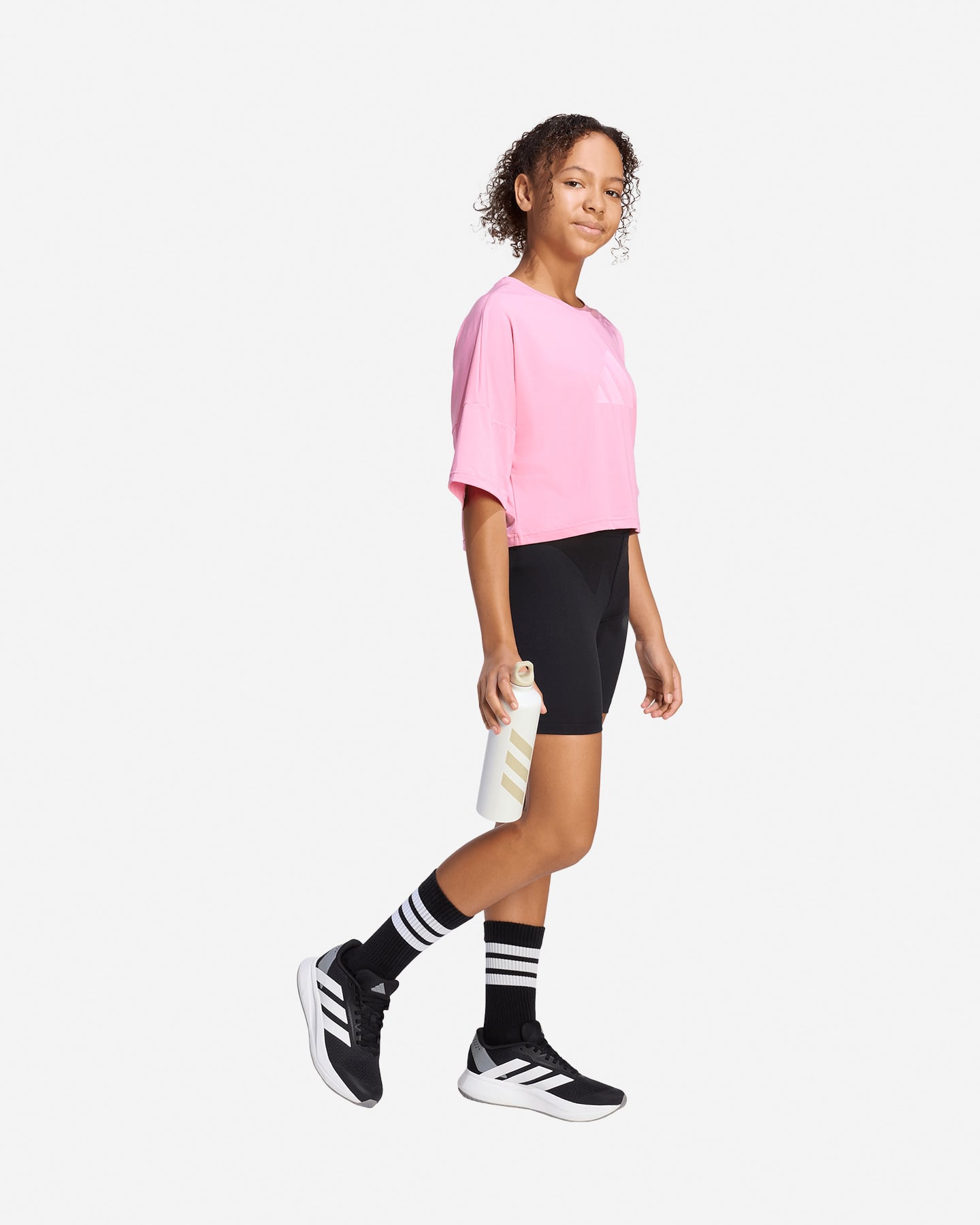 Pantaloncini ADIDAS ICONS JR - Nero - 3 | Cisalfa Sport