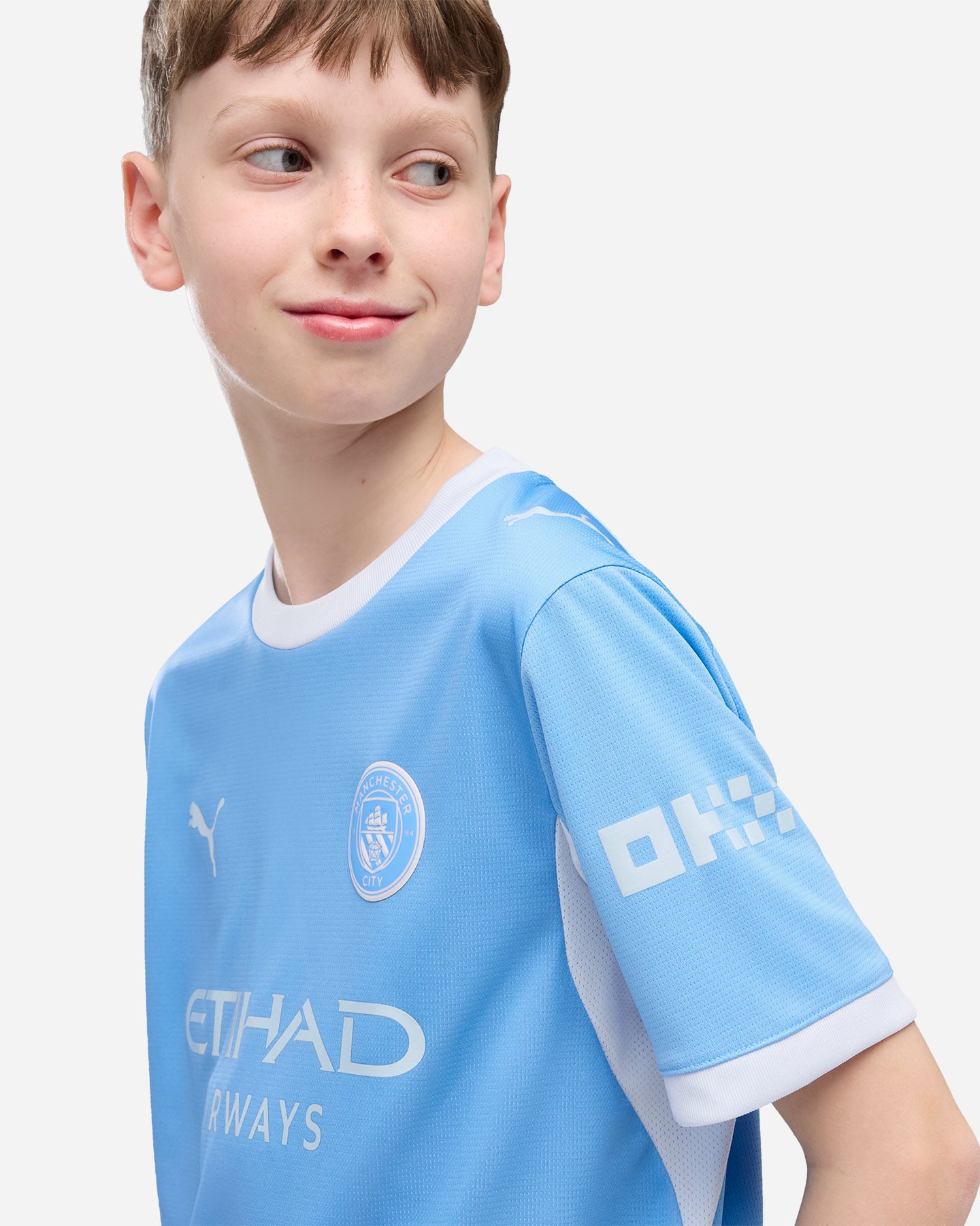 Maglia calcio ufficiale PUMA MANCHESTER CITY HOME JR - 5 | Cisalfa Sport