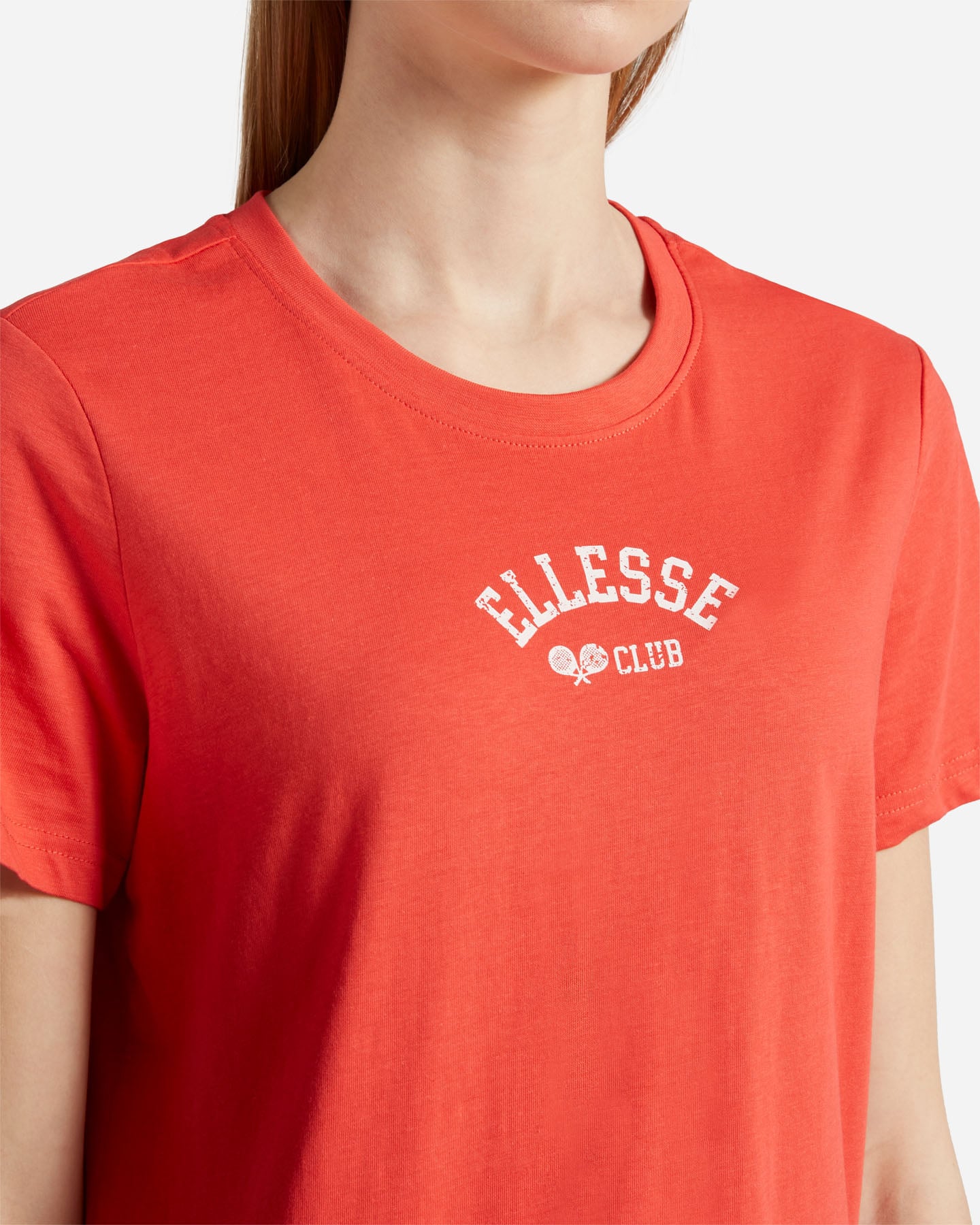 T-shirt ELLESSE COMMUNITY CLUB W - Rosso - 4 | Cisalfa Sport