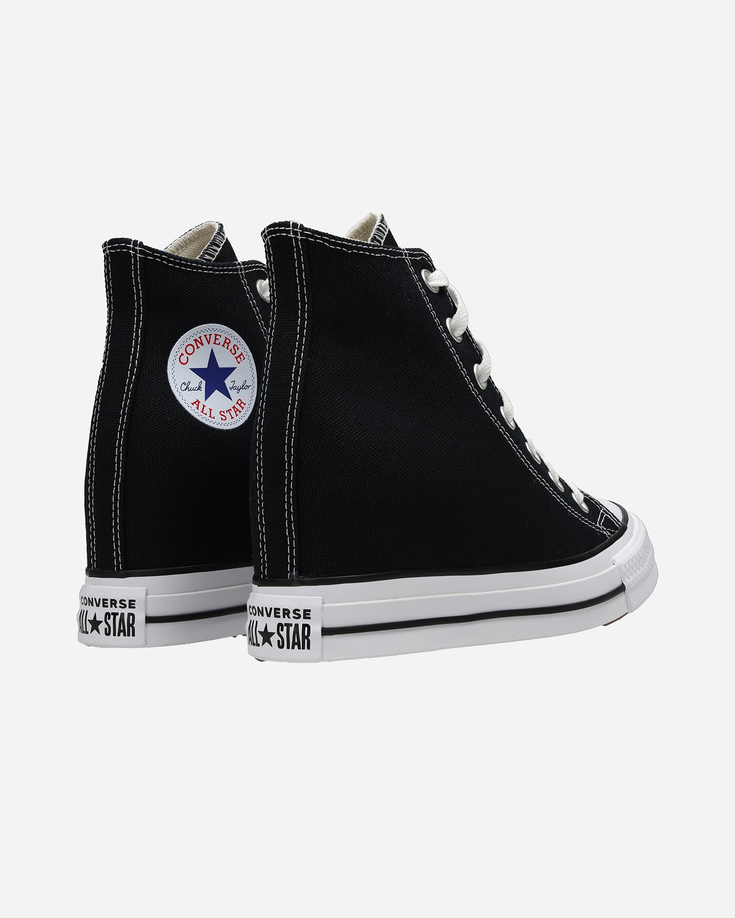 Scarpe sneakers CONVERSE CHUCK TAYLOR ALL STAR WEDGE HIGH W - Nero - 2 | Cisalfa Sport