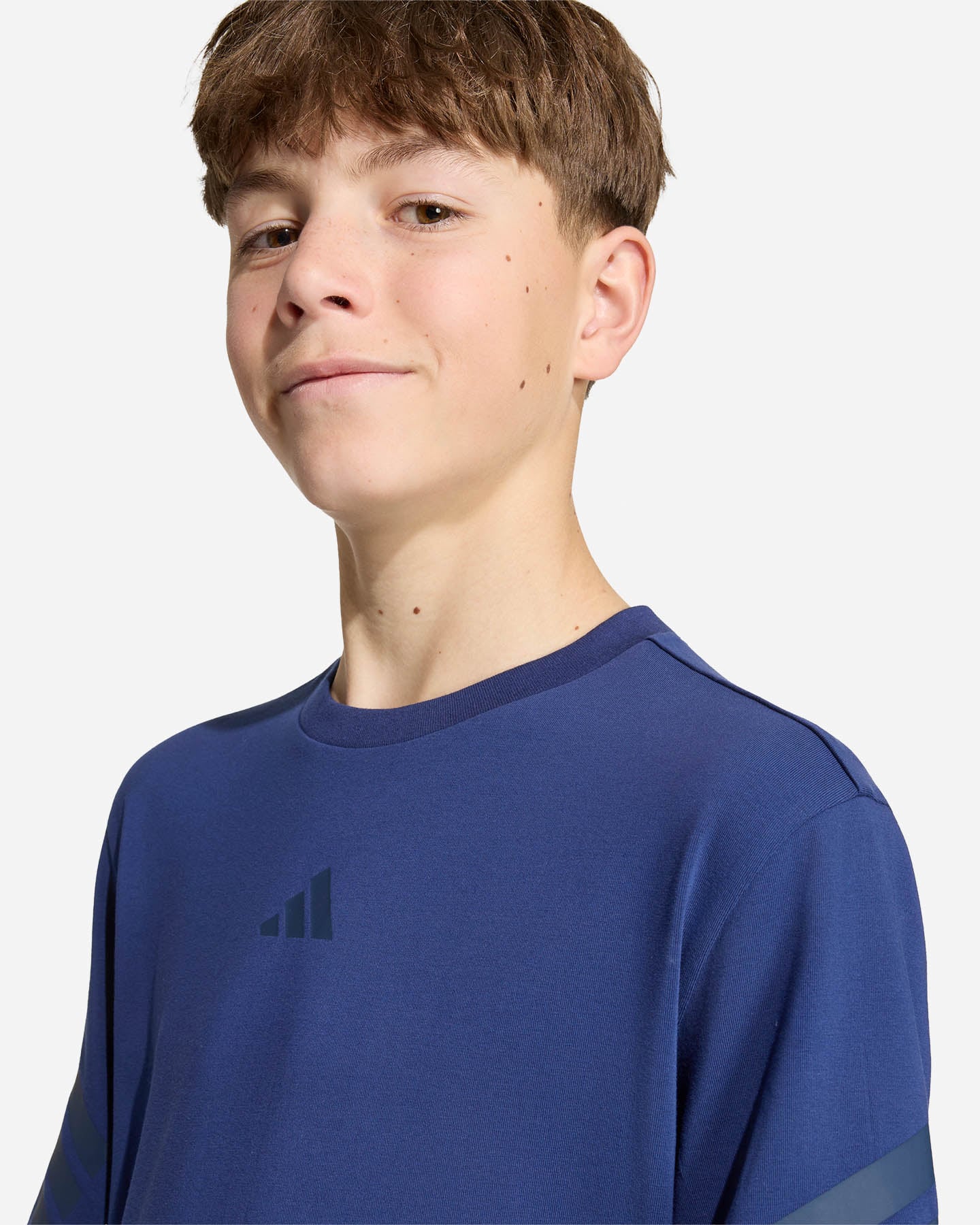 T-shirt ADIDAS FUTURE ICONS 2IN1 JR - Blu - 4 | Cisalfa Sport