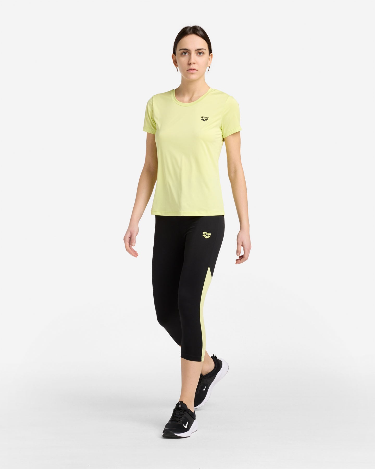 T-shirt training ARENA ESSENTIAL MOVE W - Giallo - 2 | Cisalfa Sport