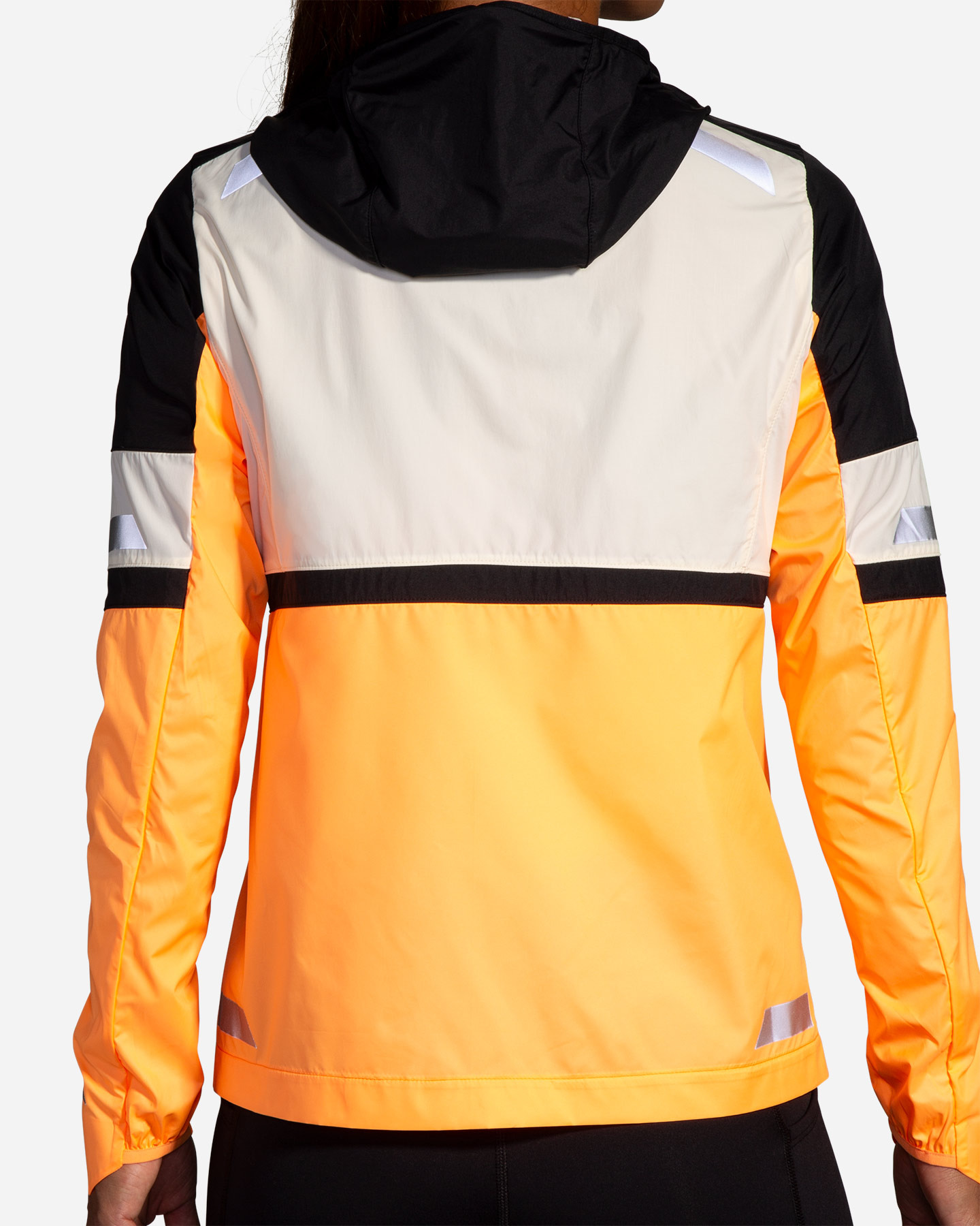 Giacca running BROOKS RUN VISIBLE 2.0 W - Arancione - 2 | Cisalfa Sport