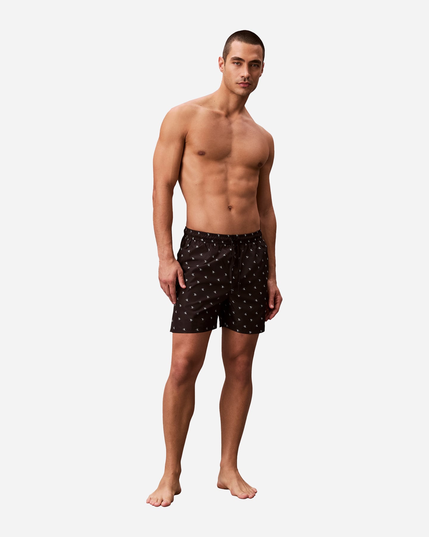 Boxer mare CALVIN KLEIN JEANS ALLOVER M - Nero - 2 | Cisalfa Sport