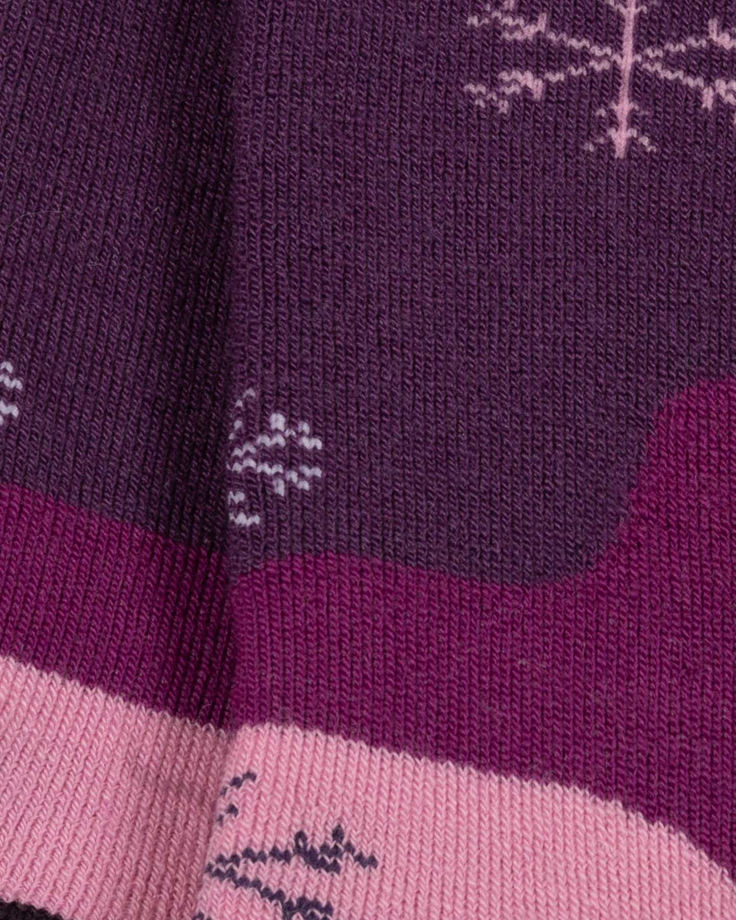 Calze sci 8848 SKI SNOWFLAKE JR - Fucsia - 2 | Cisalfa Sport