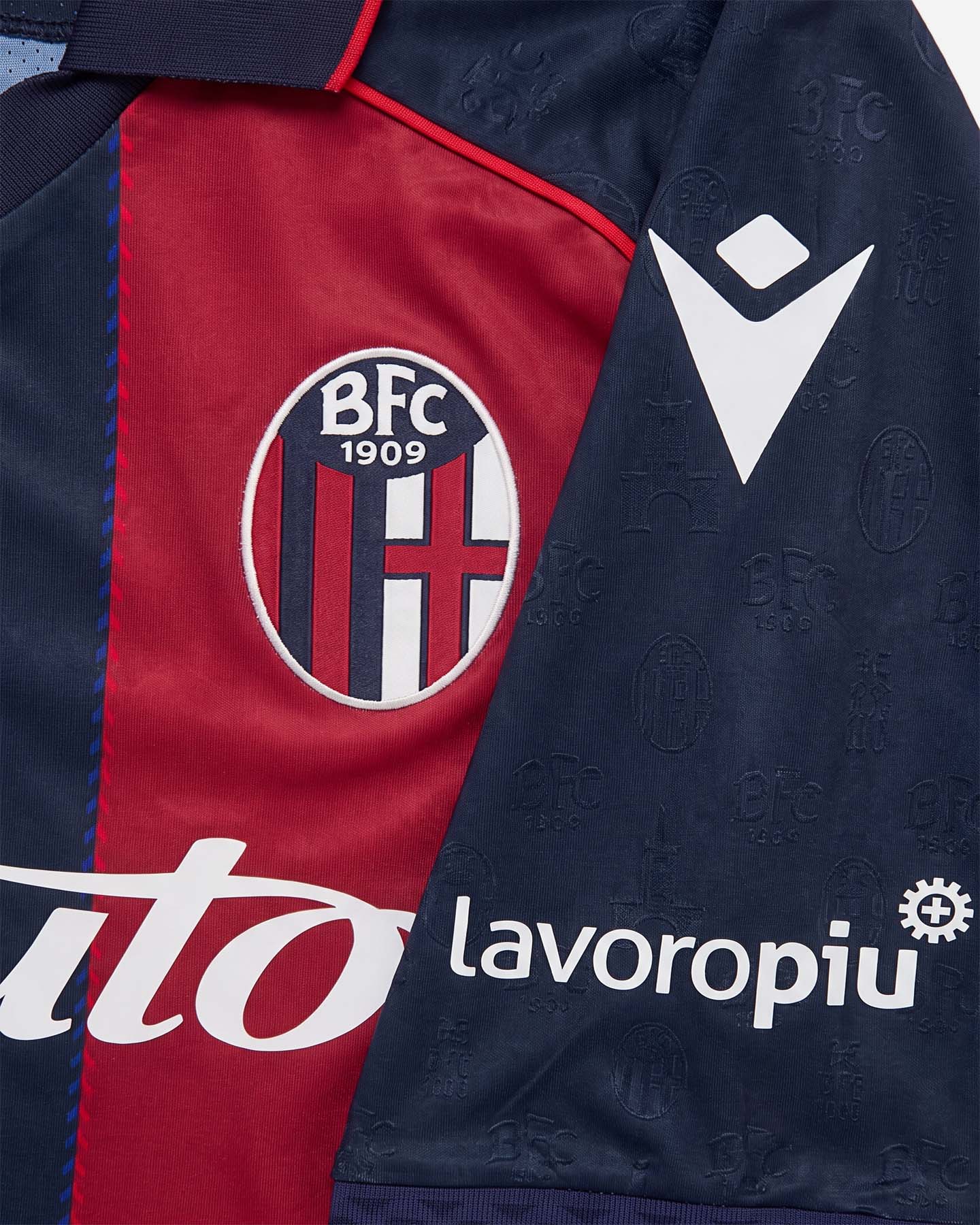Maglia calcio ufficiale MACRON BOLOGNA HOME 26-27 M - 2 | Cisalfa Sport