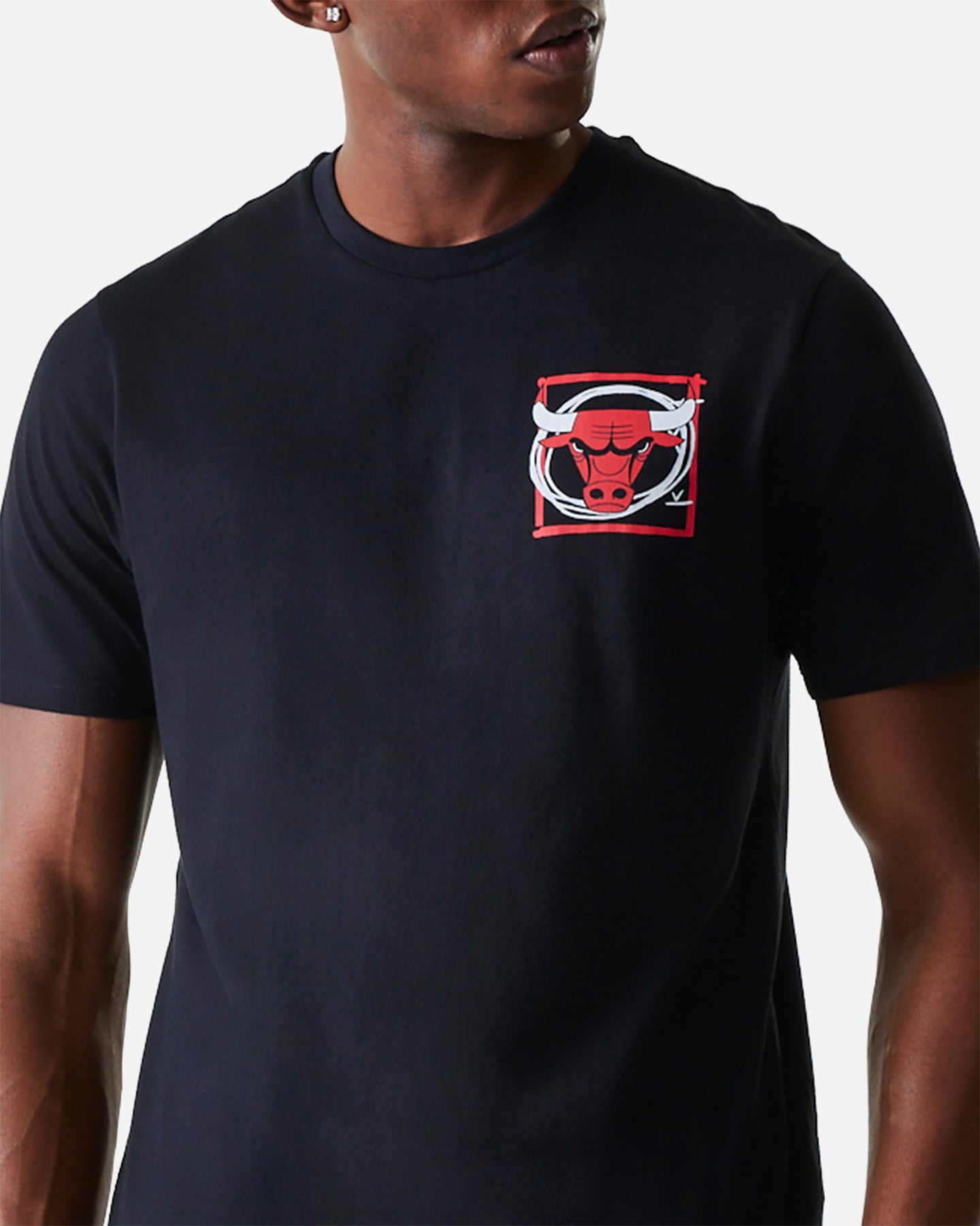 Maglia basket NEW ERA PHOTOGRAPH CHICAGO BULLS M - Nero - 5 | Cisalfa Sport