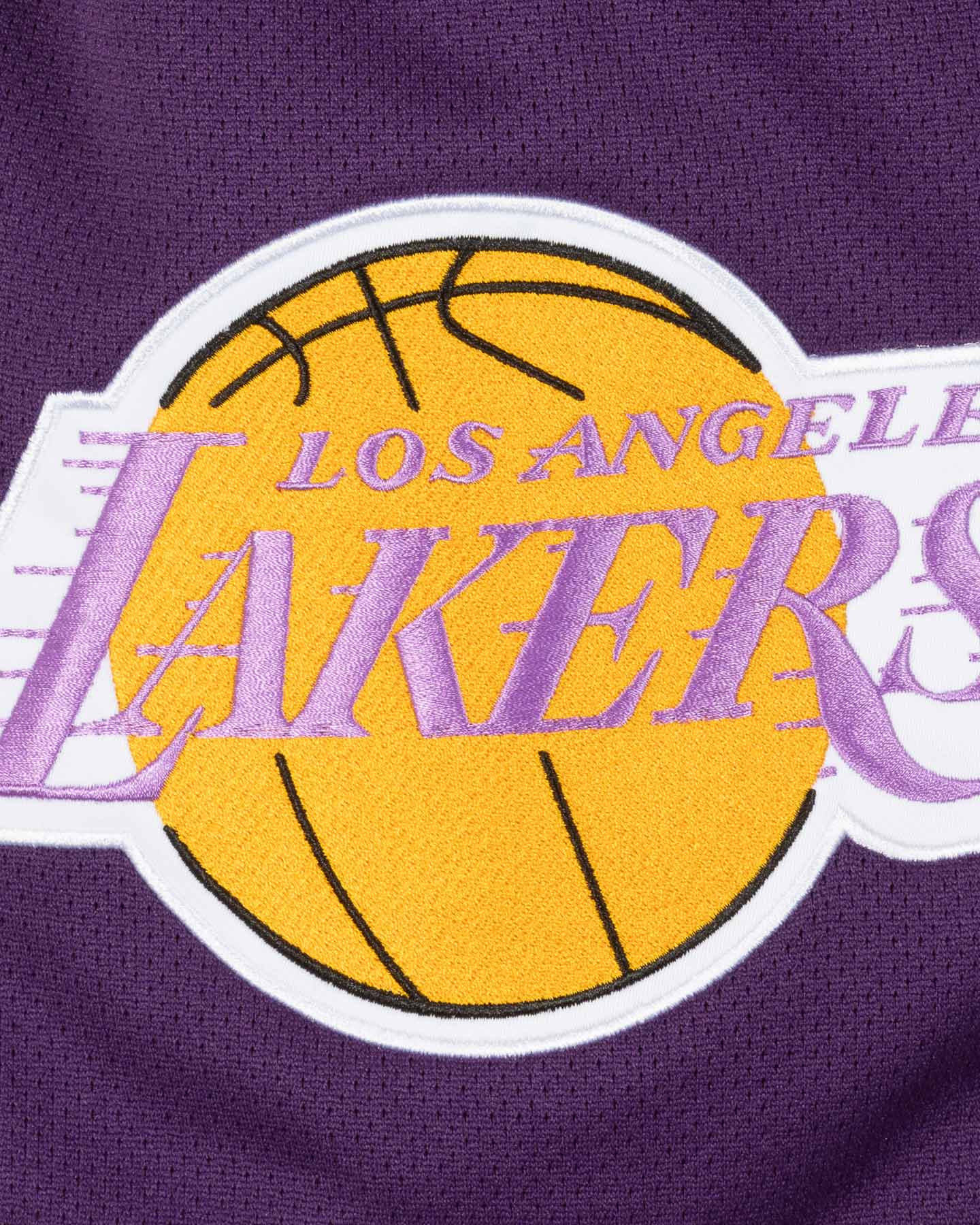Pantaloncini basket MITCHELL&NESS TEAM ORIGINS 7IN VINTAGE LOGO LAKERS M - Viola - 2 | Cisalfa Sport