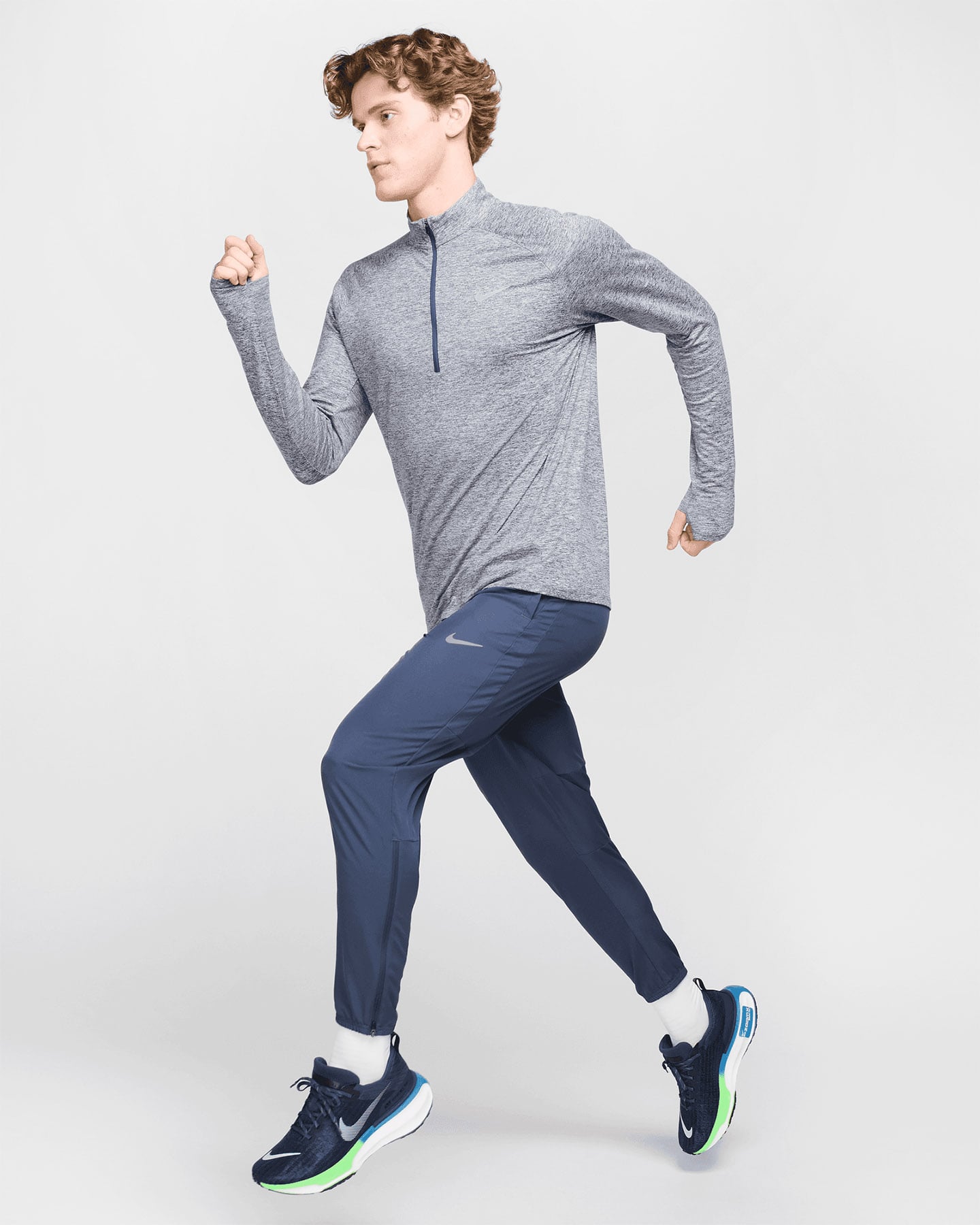 Maglia running NIKE DRI FIT STRIDE M - Nero - 2 | Cisalfa Sport