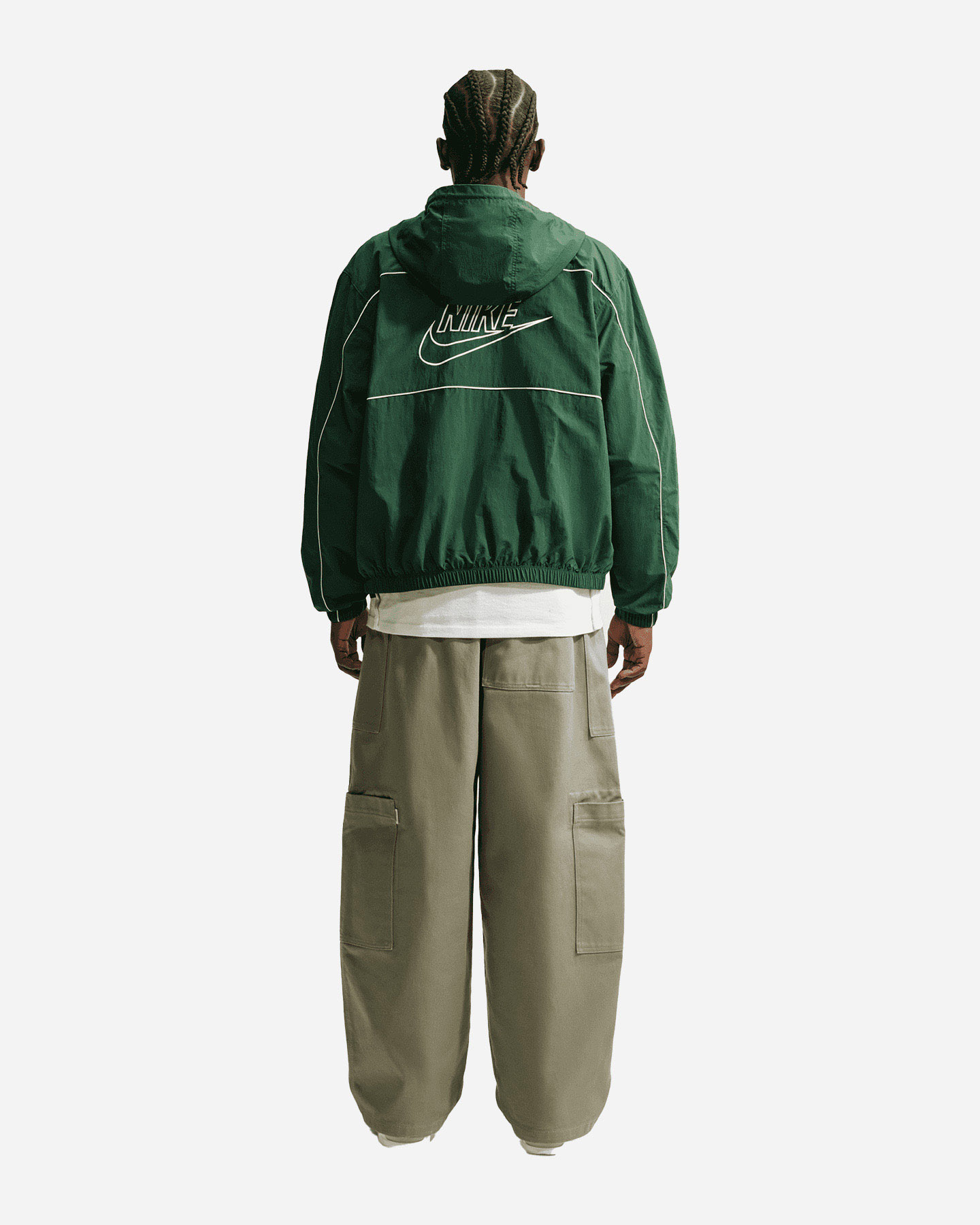 Giacca NIKE CLUB M - Verde - 2 | Cisalfa Sport