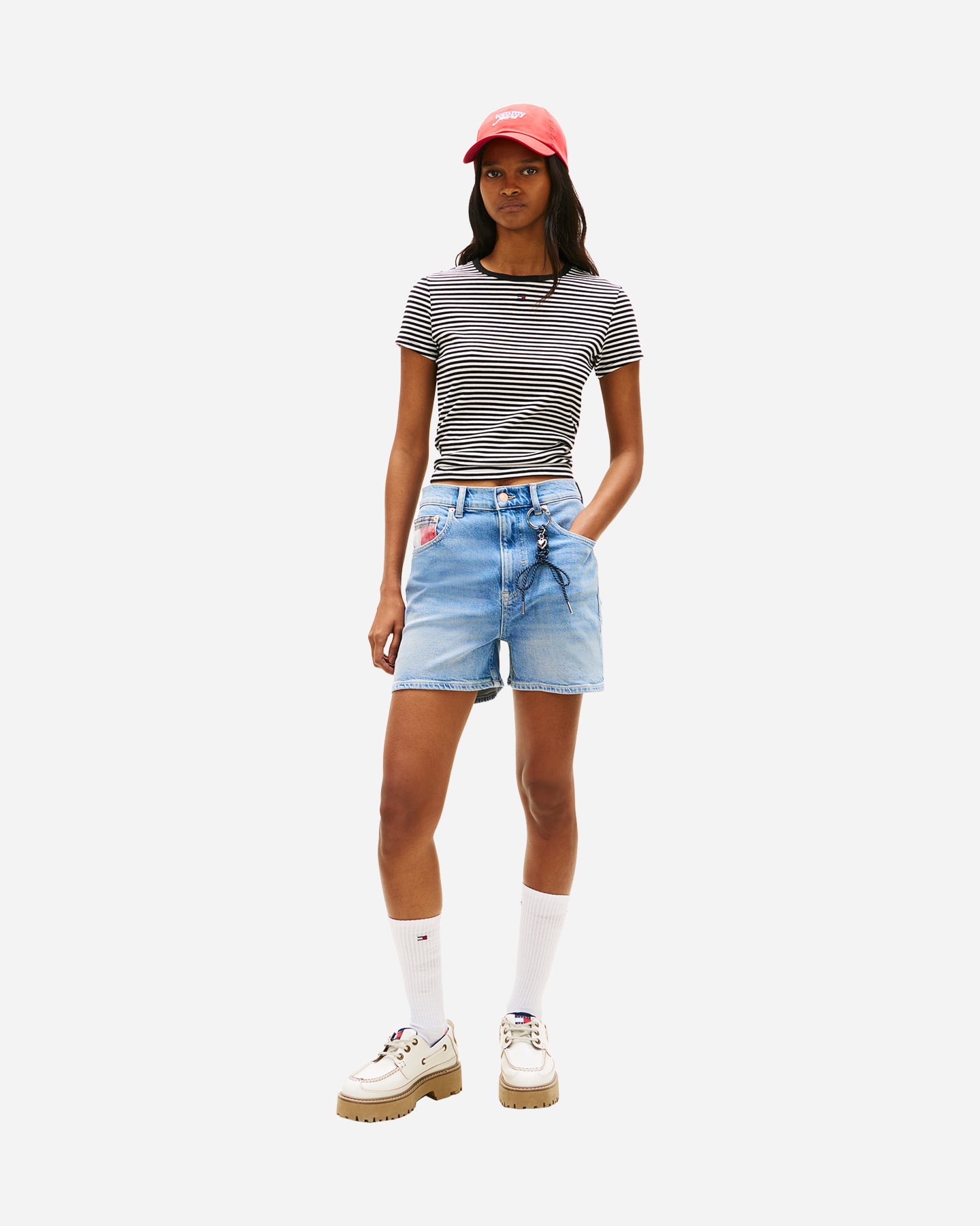 Short TOMMY HILFIGER MOM FIT DENIM W - Denim - 2 | Cisalfa Sport