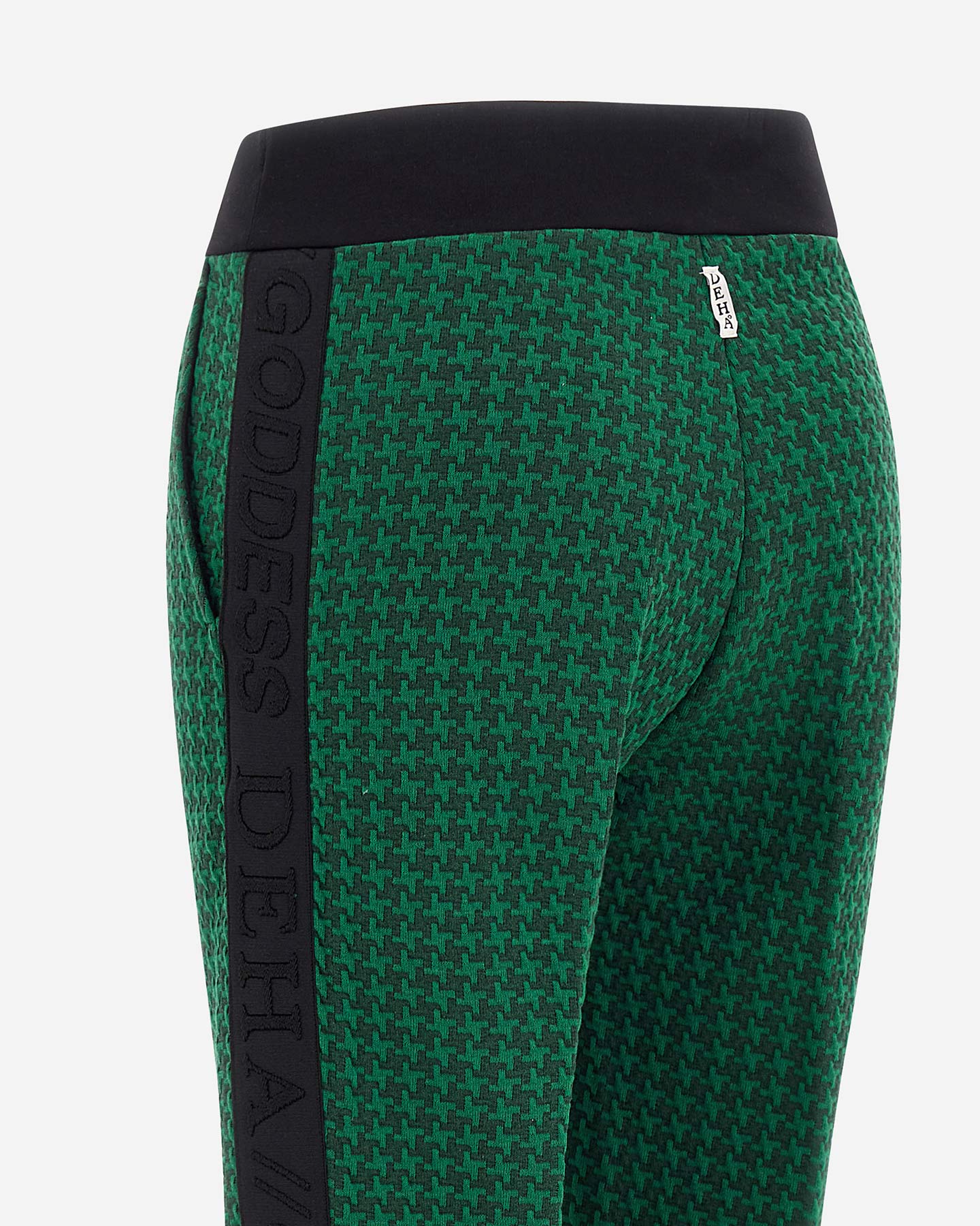 Pantalone DEHA PIED POULE W - Verde - 2 | Cisalfa Sport