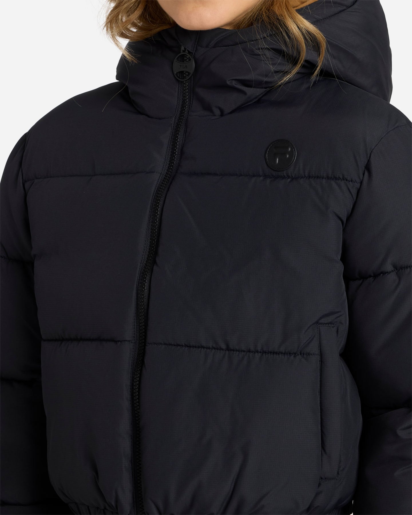 Giubbotto FILA CLASSIC LOGO W - Nero - 5 | Cisalfa Sport