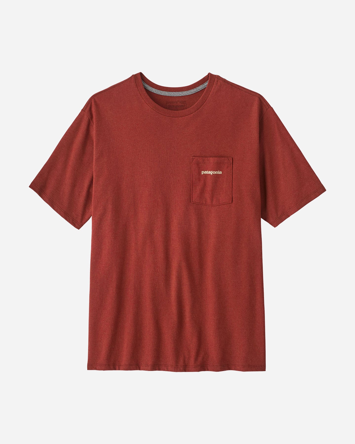 T-shirt PATAGONIA BOARDSHORT LOGO POCKET M - Rosso - 1 | Cisalfa Sport