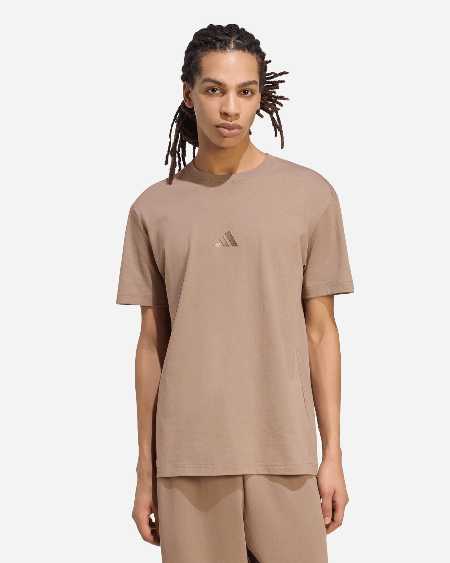 T-shirt ADIDAS KIT SMALL LOGO M - Beige - 1 | Cisalfa Sport