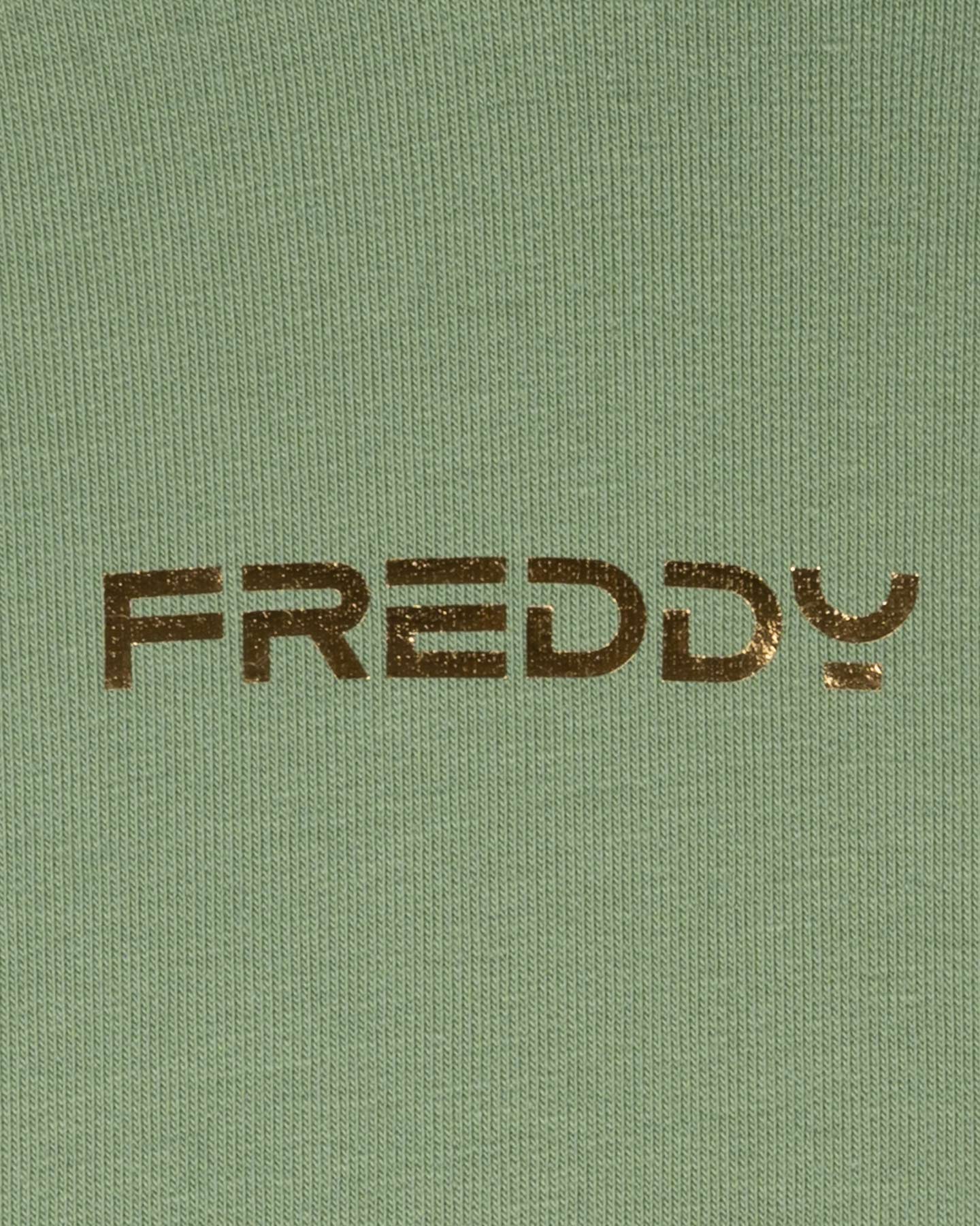Felpa FREDDY COULISSE GOLD JR - Verde - 2 | Cisalfa Sport