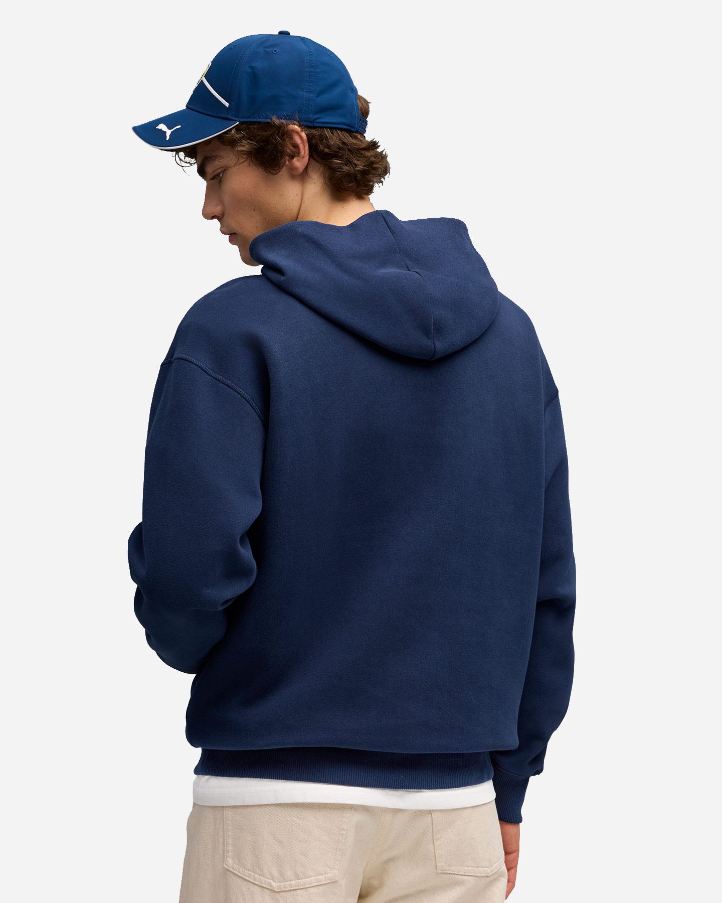 Felpa PUMA FERRARI SPORTSWEAR M - Blu - 3 | Cisalfa Sport
