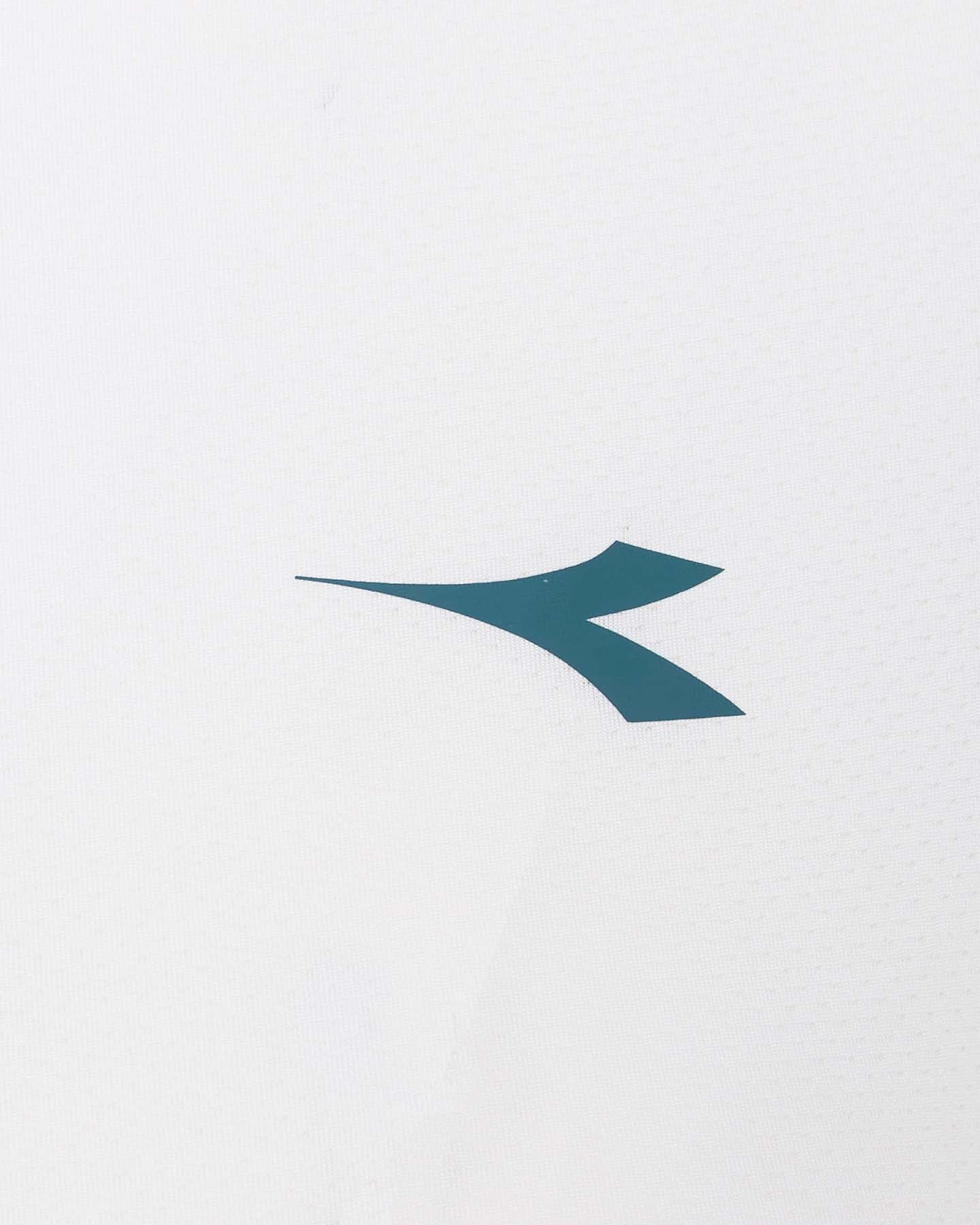 T-shirt tennis DIADORA COURT W - Bianco - 2 | Cisalfa Sport