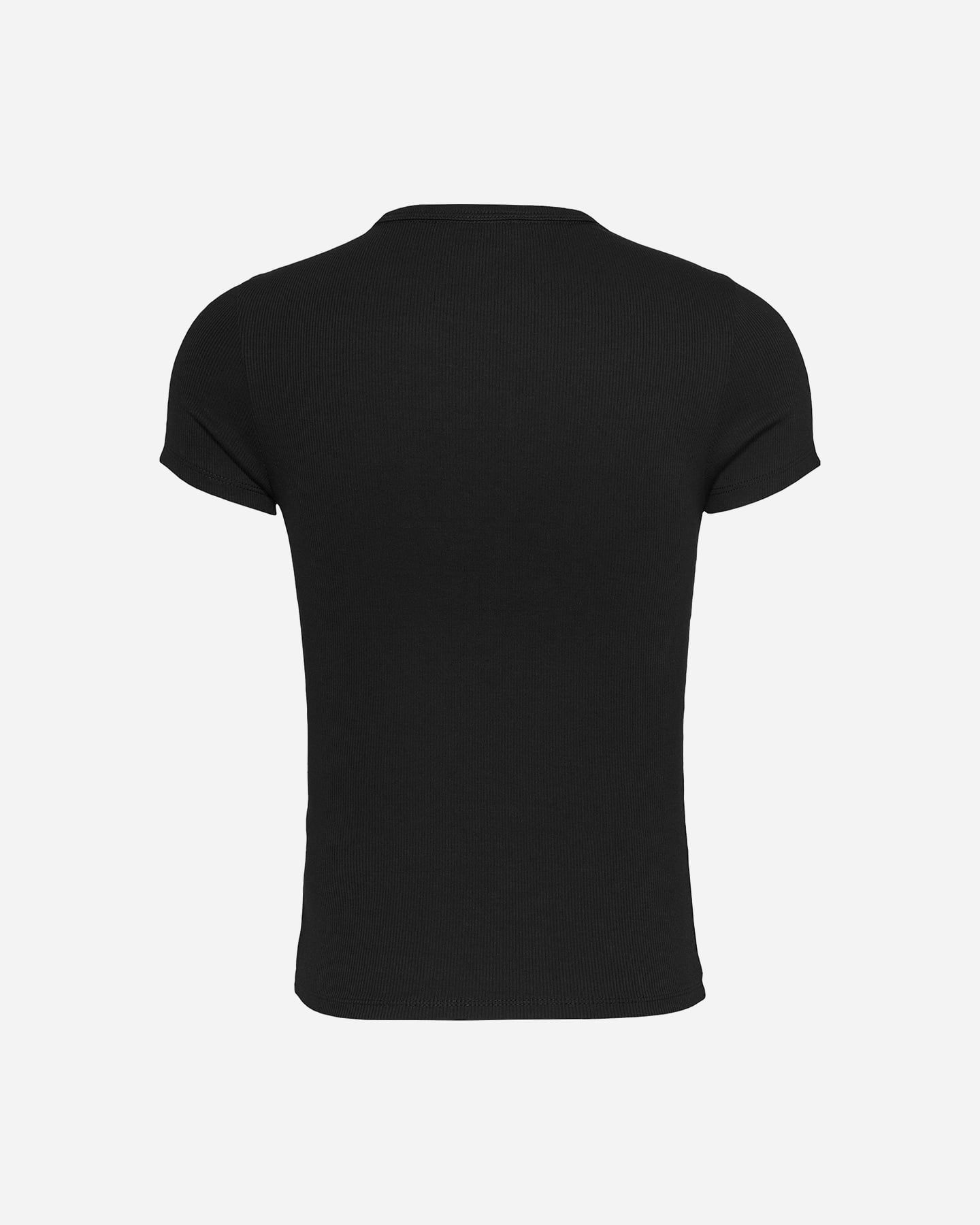 T-shirt TOMMY HILFIGER RIB BADGE W - Nero - 1 | Cisalfa Sport