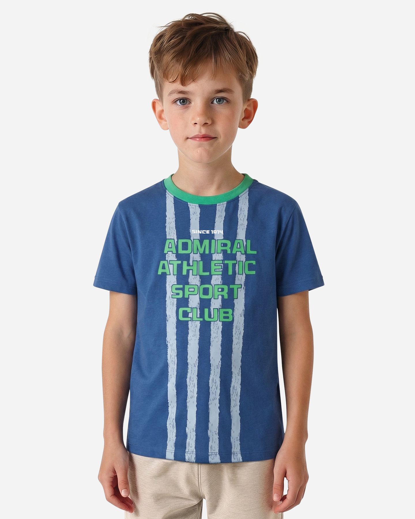 T-shirt ADMIRAL SOCCER CLUB JR - Blu royal - 2 | Cisalfa Sport
