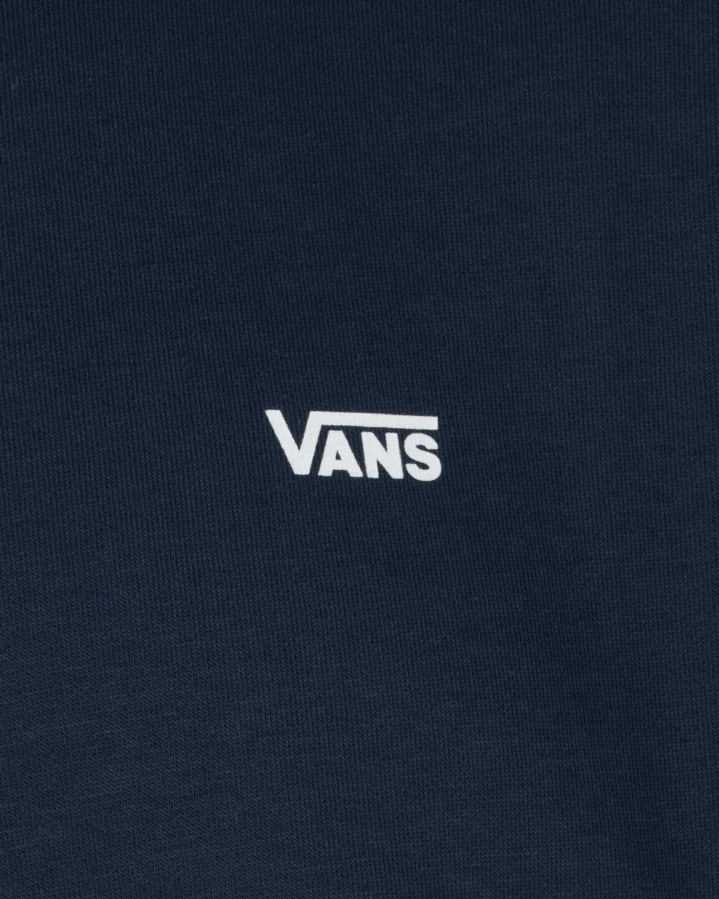 Felpa VANS SMALL LOGO M - Blu - 2 | Cisalfa Sport