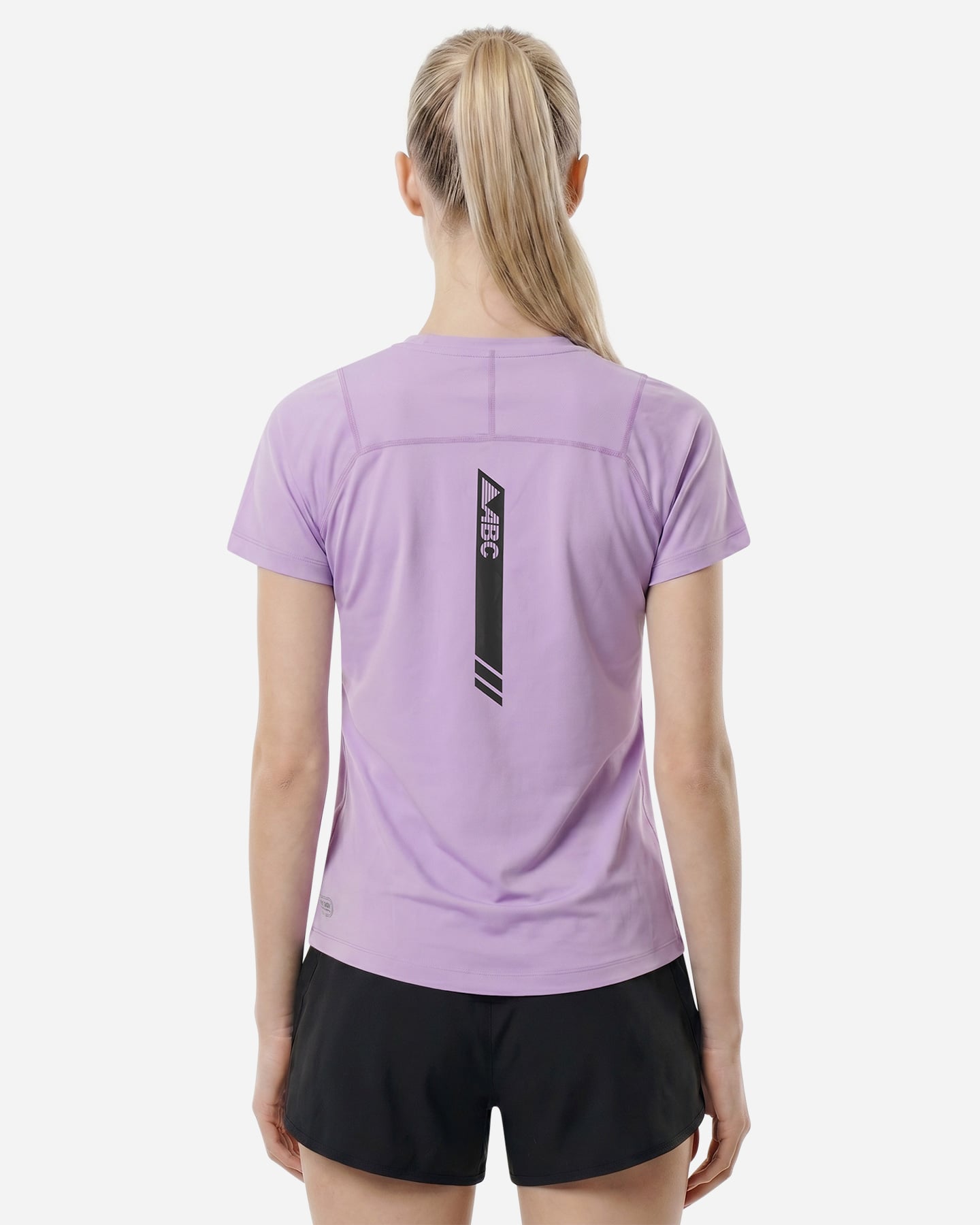 T-shirt running ABC TECH W - Viola - 3 | Cisalfa Sport
