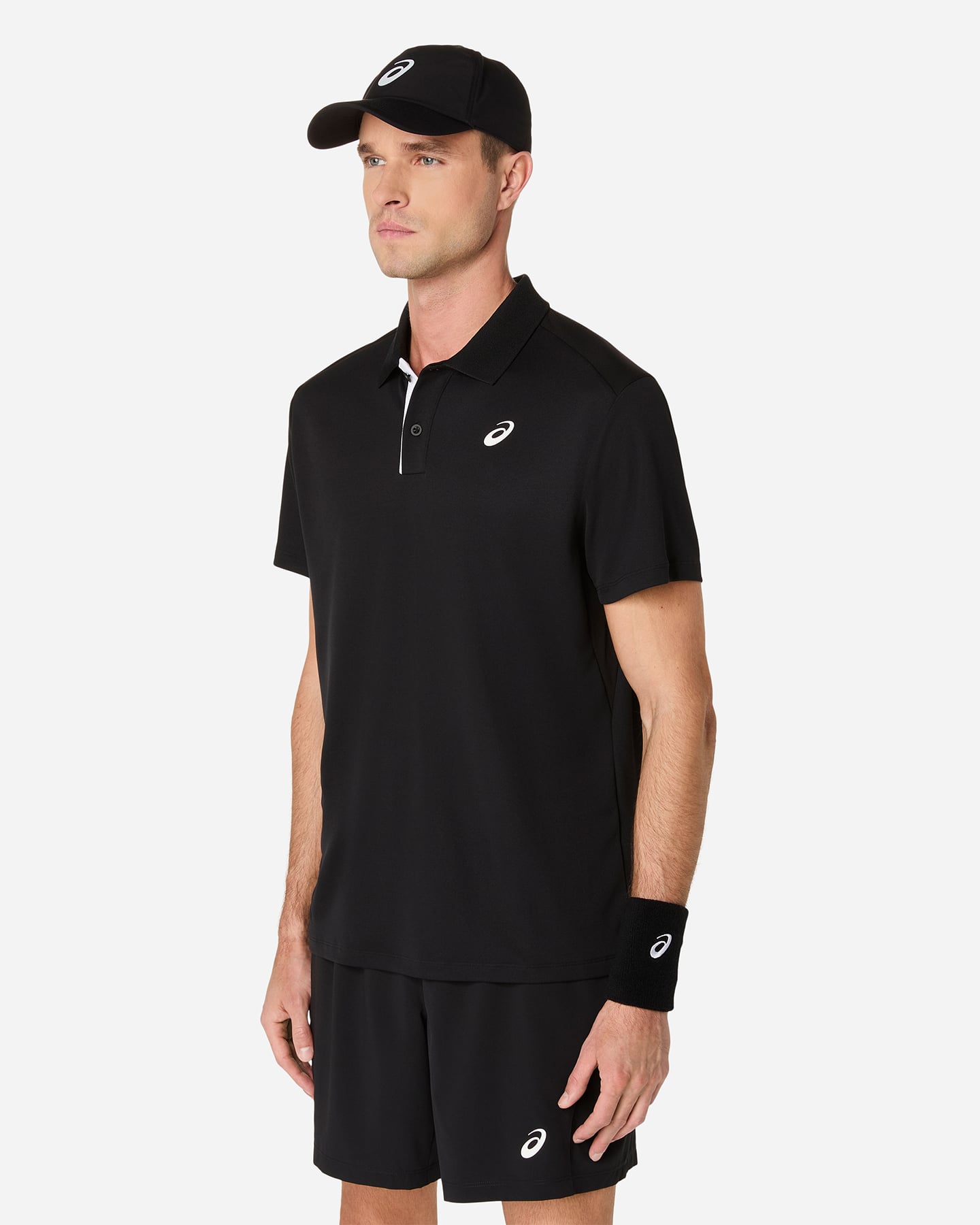 Polo tennis ASICS COURT M - Nero - 1 | Cisalfa Sport