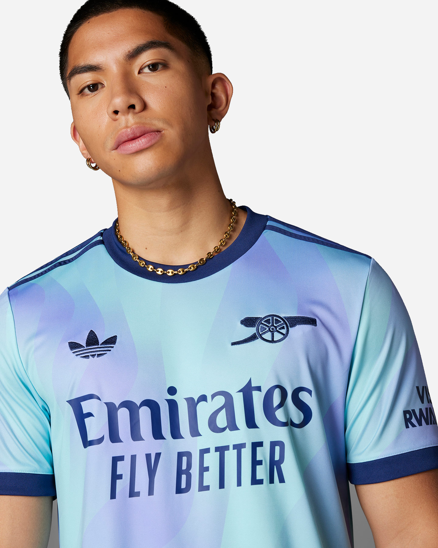 Maglia calcio ufficiale ADIDAS ARSENAL 3RD 24-25 M - Color mix - 4 | Cisalfa Sport