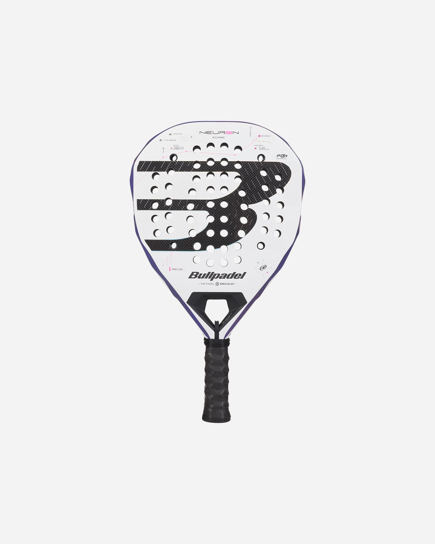 Racchetta padel performance BULLPADEL NEURON 02 EDGE 27 - Color mix - 3 | Cisalfa Sport