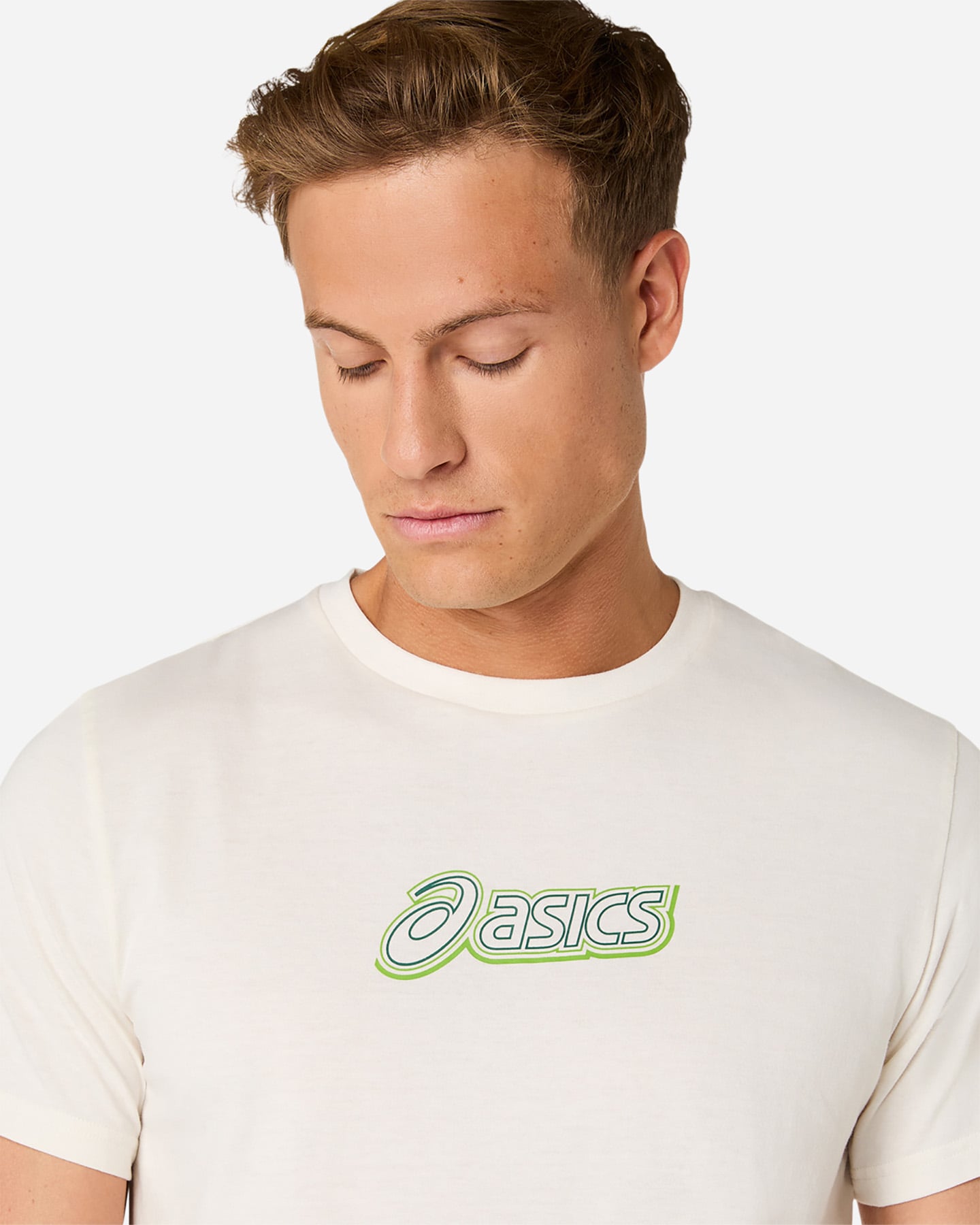 T-shirt ASICS LOGO M - Giallo - 4 | Cisalfa Sport