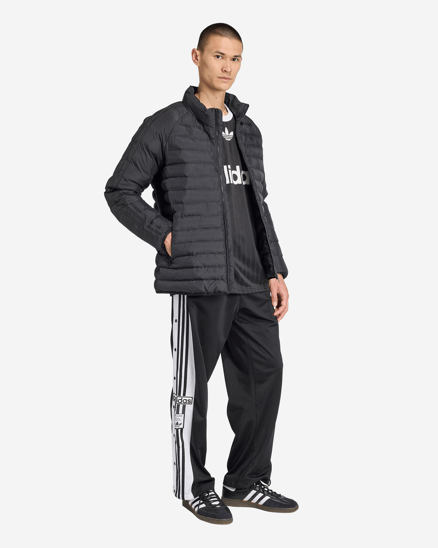 Giubbotto ADIDAS PUFFER 3STRIPES M - Nero - 3 | Cisalfa Sport