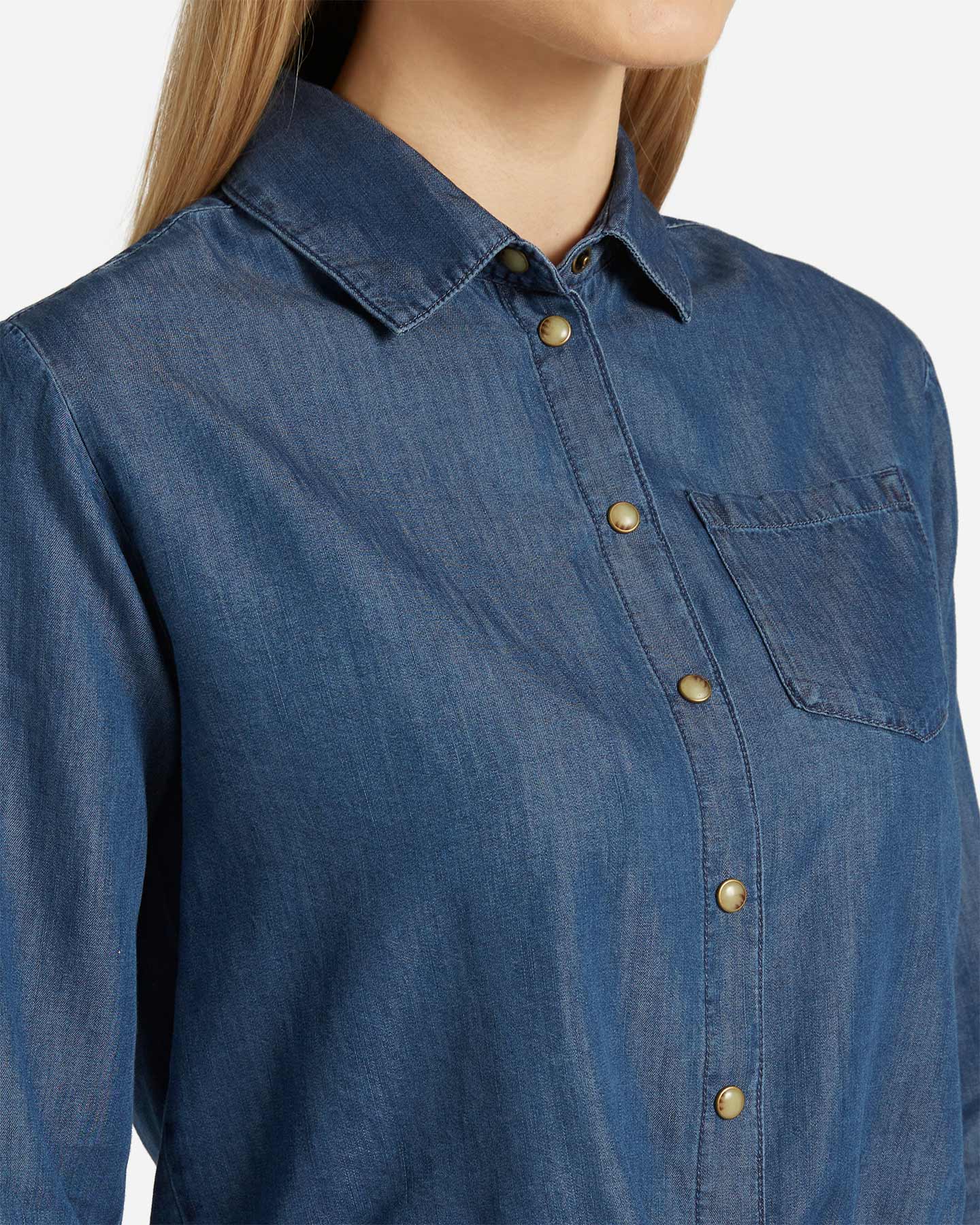 Camicia MISTRAL BETTER W - Denim - 4 | Cisalfa Sport