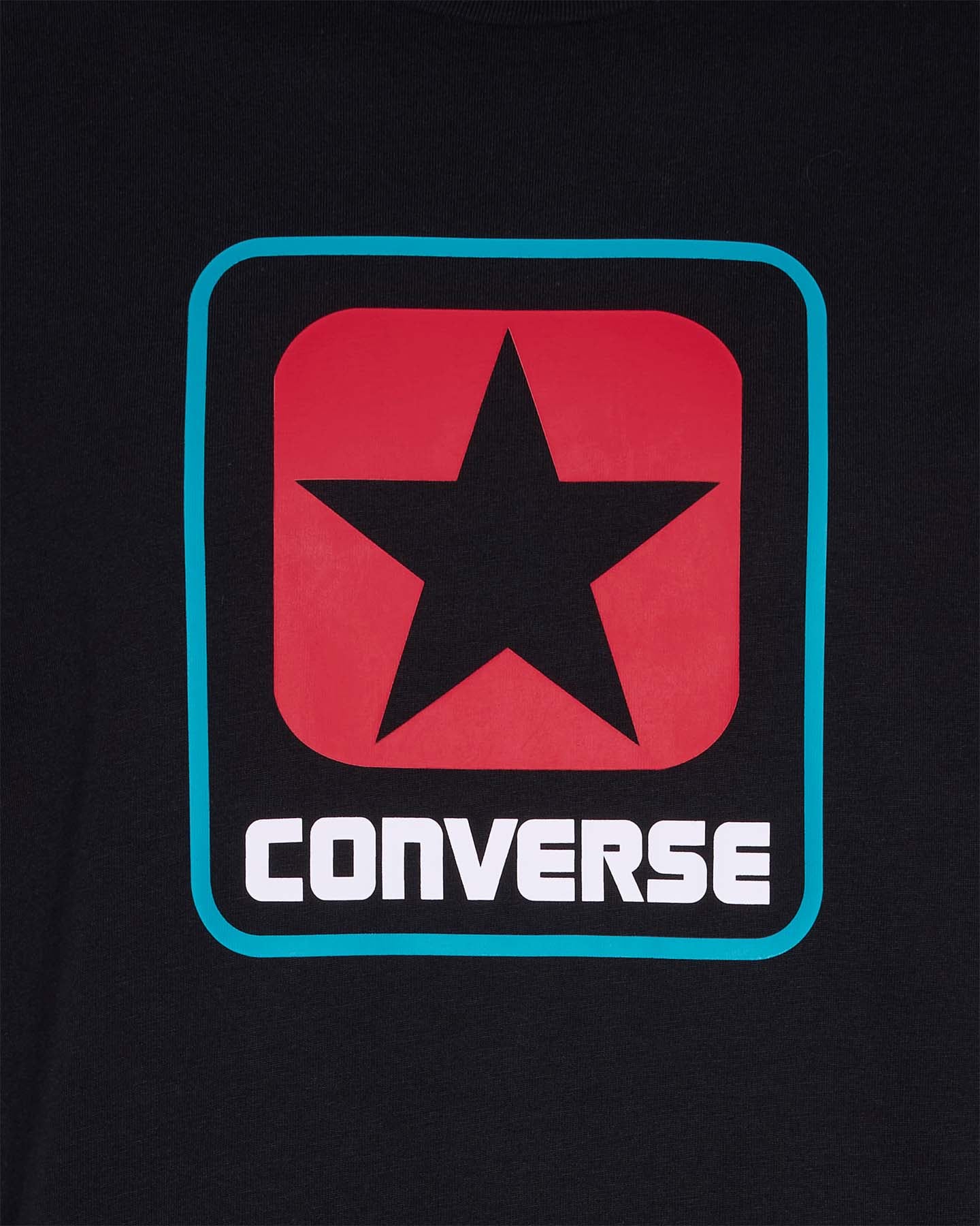 T-shirt CONVERSE BOX LOGO M - Nero - 2 | Cisalfa Sport