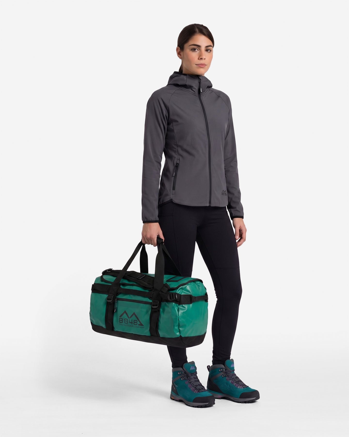 Borsa viaggio 8848 TRAVEL M 50L - Verde - 3 | Cisalfa Sport