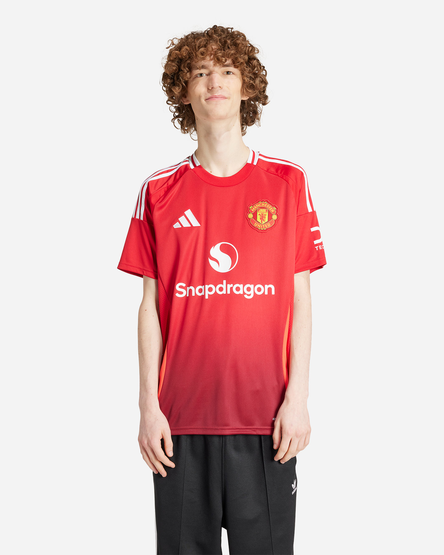 Maglia calcio ufficiale ADIDAS MANCHESTER UNITED HOME 24-25 M - Color mix - 2 | Cisalfa Sport