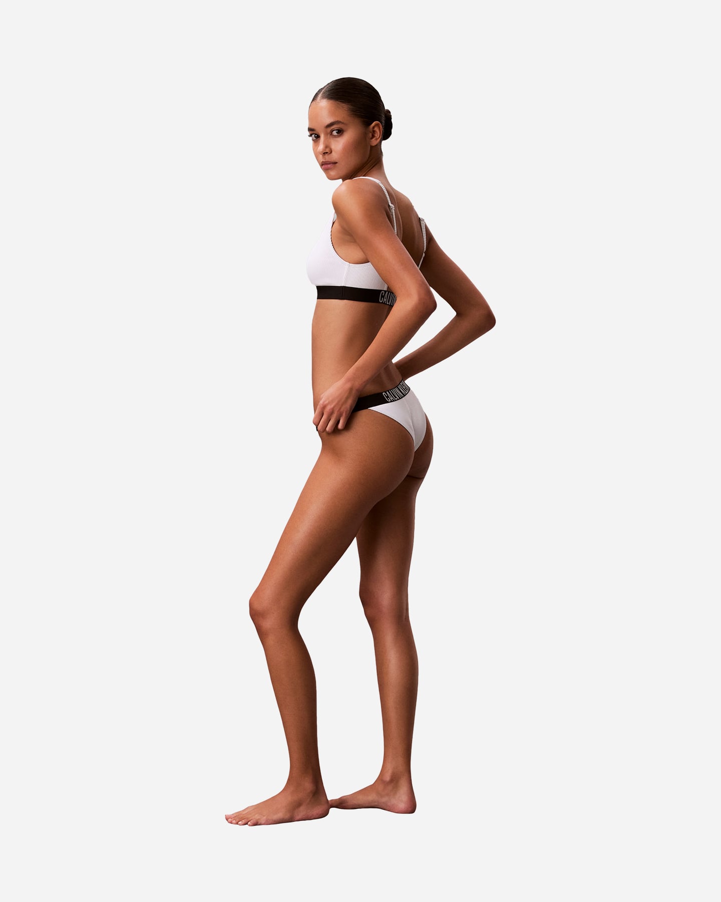 Slip mare CALVIN KLEIN JEANS BASIC W - Bianco - 3 | Cisalfa Sport