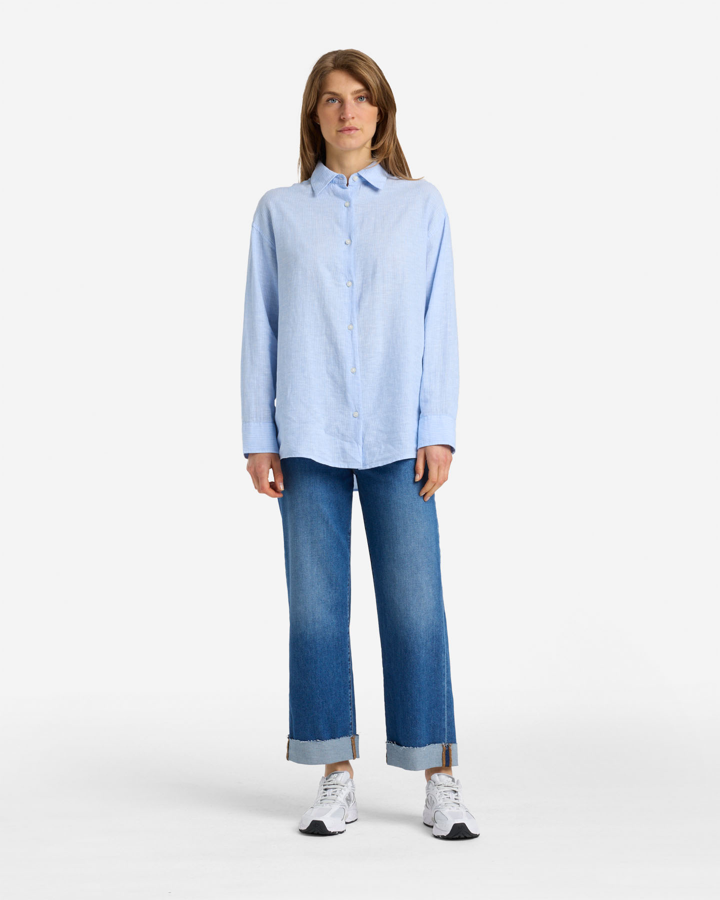 Camicia DACK'S ESSENTIAL W - Azzurro - 4 | Cisalfa Sport