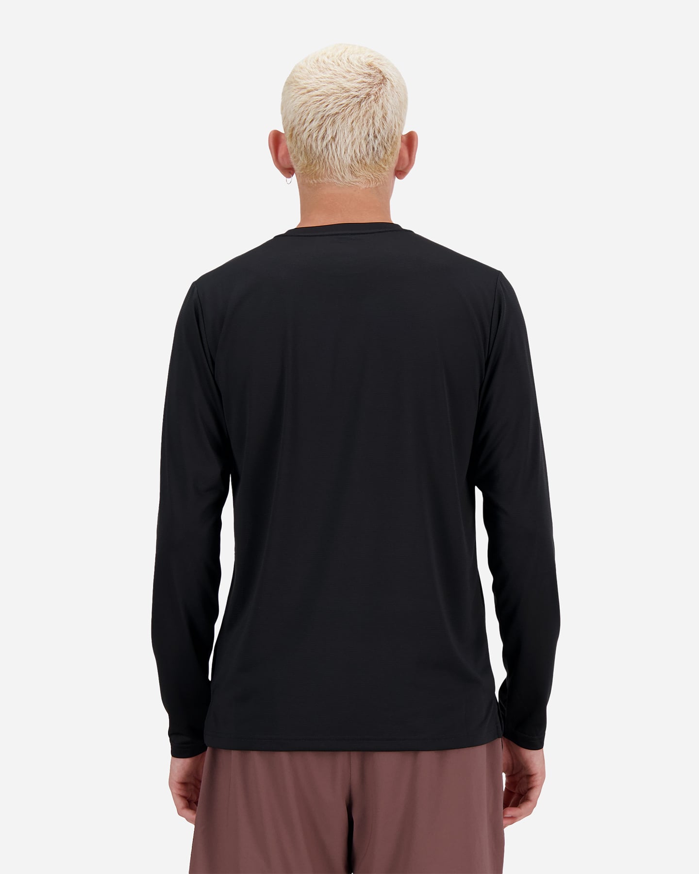 Maglia running NEW BALANCE SPORT ESSENTIAL LS M - Nero - 2 | Cisalfa Sport