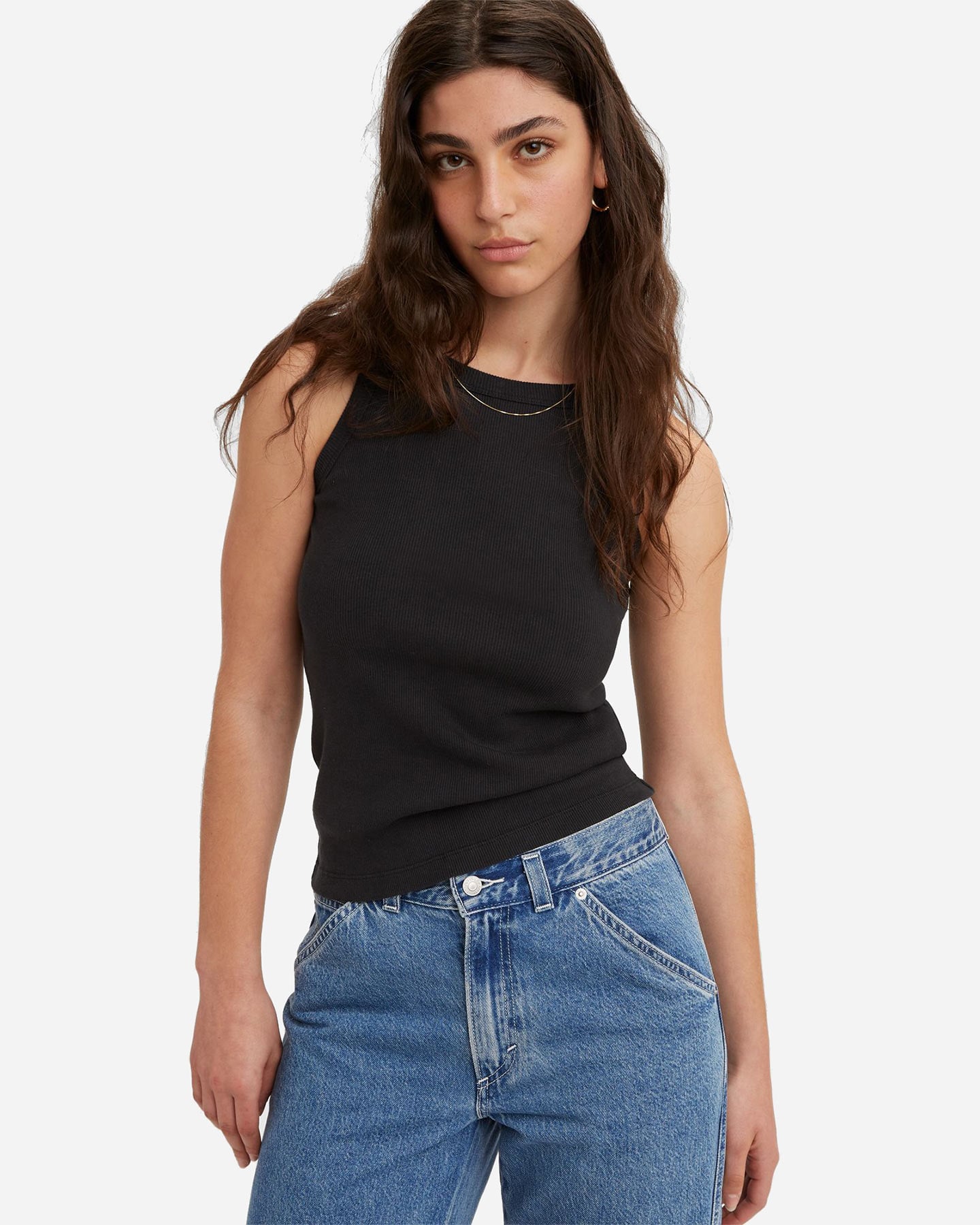 Canotta LEVI'S RACER TANK W - Nero - 5 | Cisalfa Sport