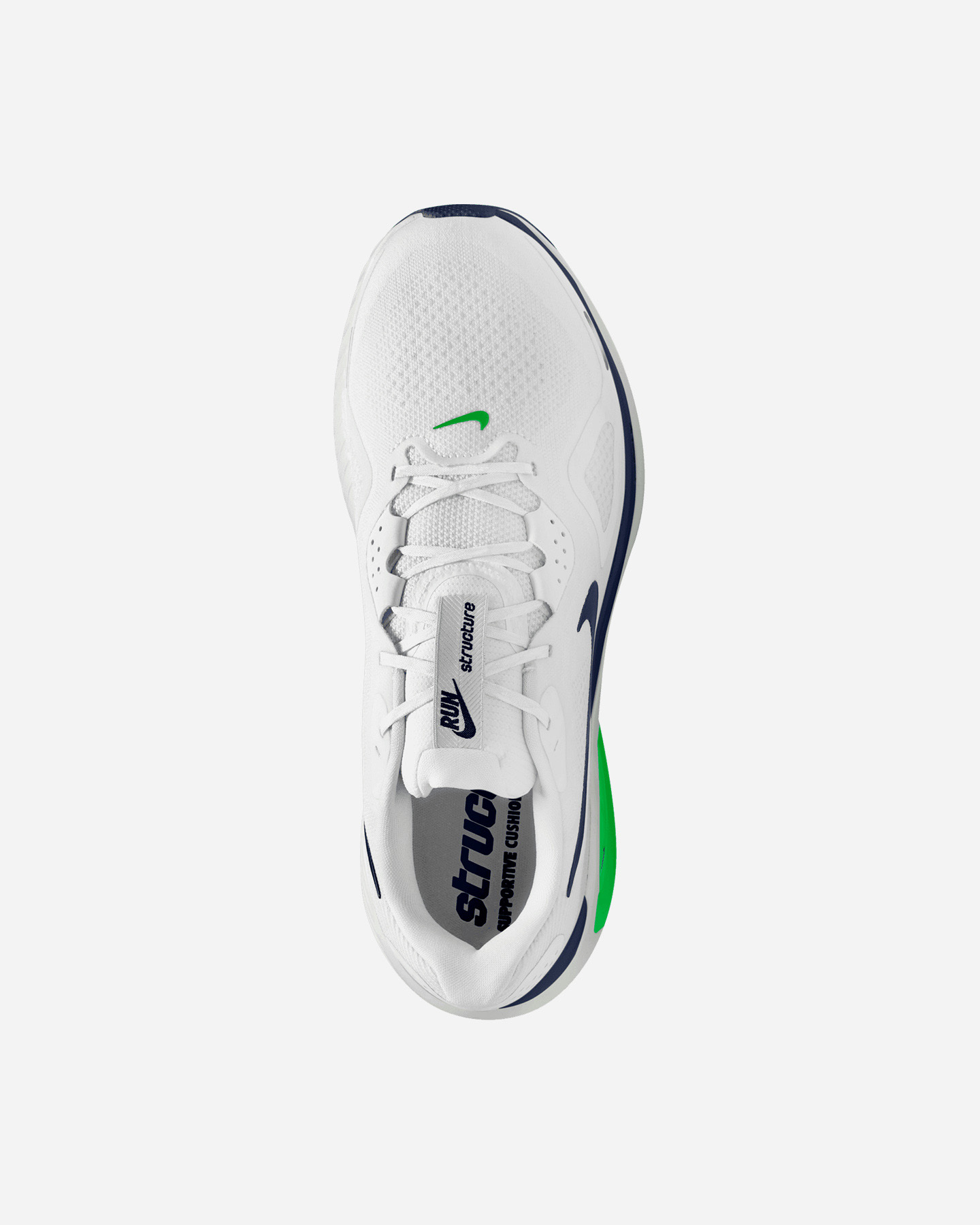 Scarpe running NIKE STRUCTURE 26 M - Bianco - 2 | Cisalfa Sport